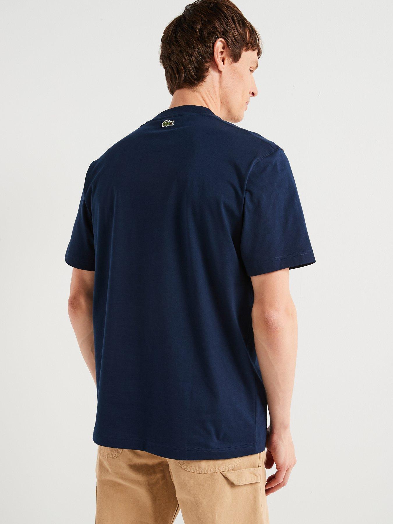  image of lacoste-classic-fit-soft-branding-cotton-jersey-t-shirt-navy