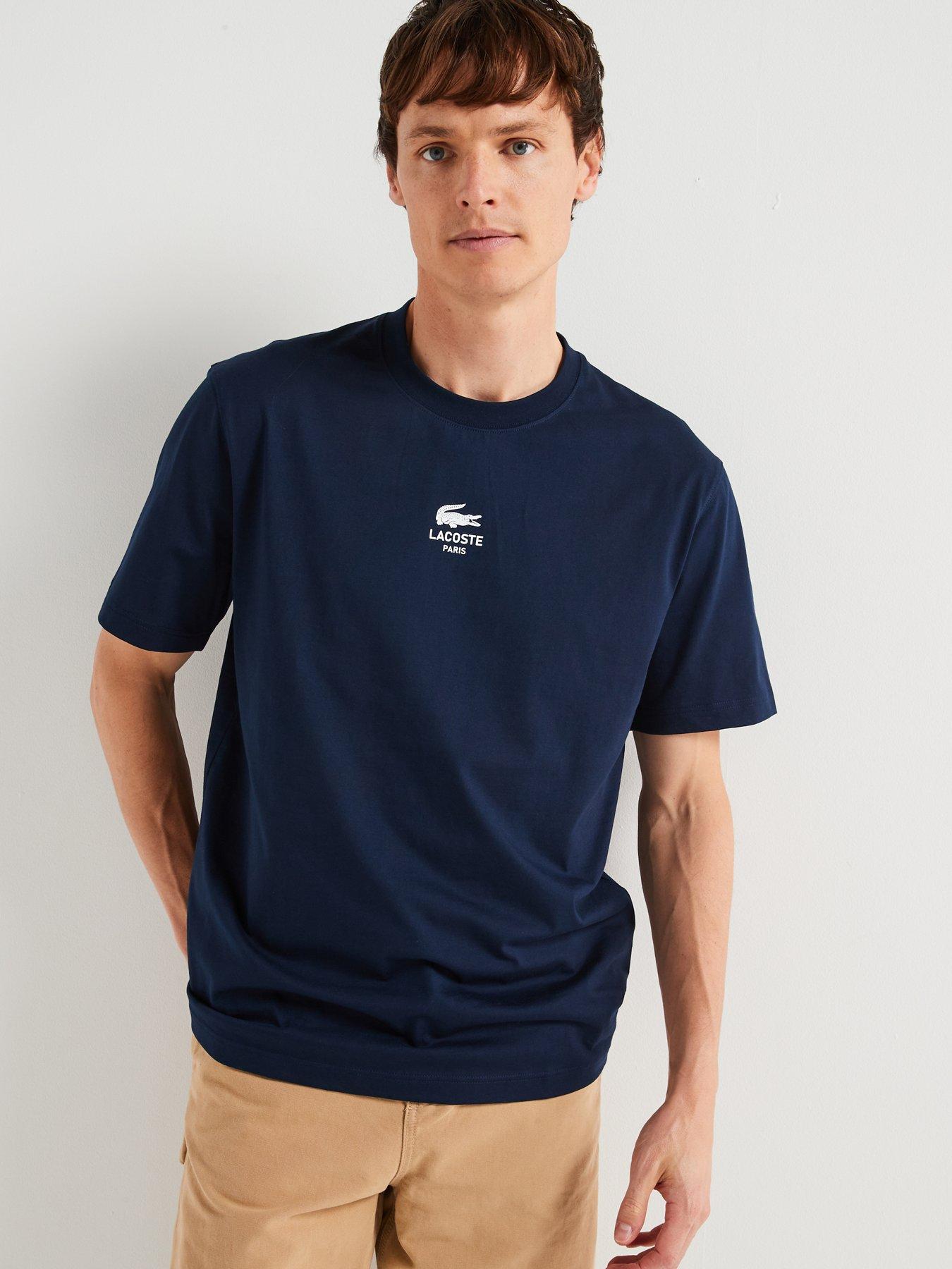  image of lacoste-classic-fit-soft-branding-cotton-jersey-t-shirt-navy