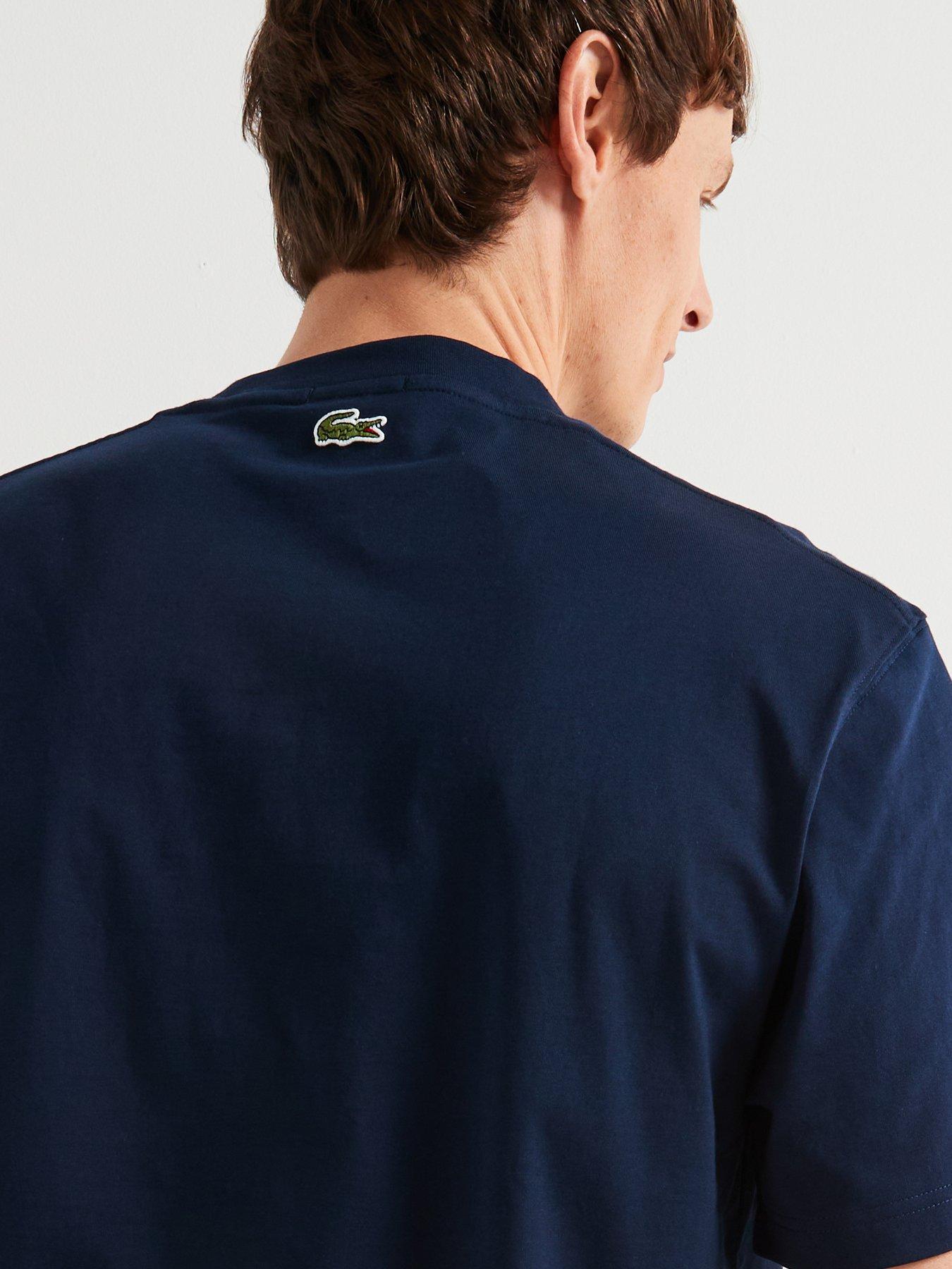  image of lacoste-classic-fit-soft-branding-cotton-jersey-t-shirt-navy