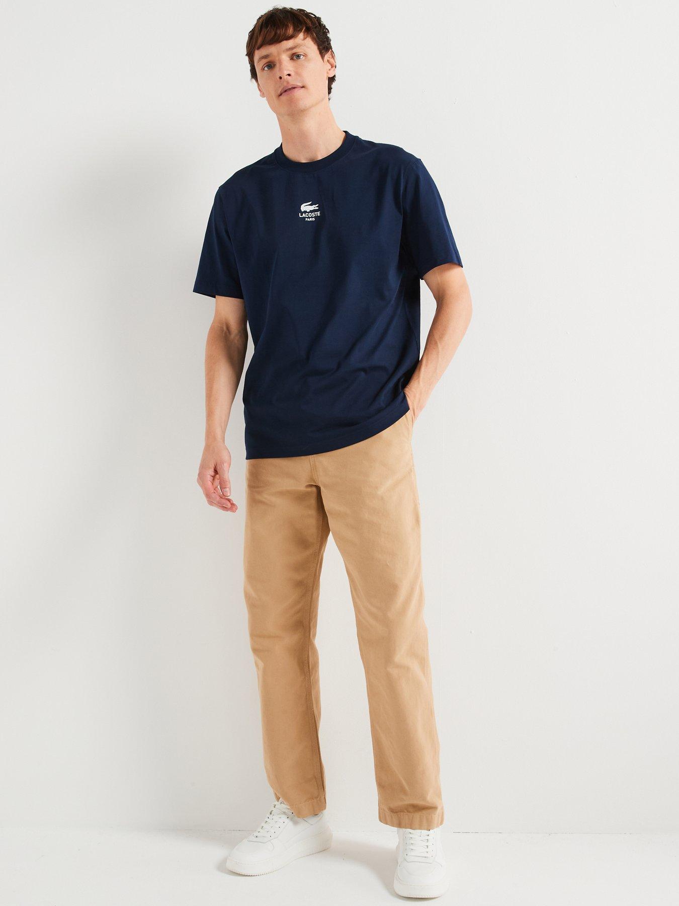  image of lacoste-classic-fit-soft-branding-cotton-jersey-t-shirt-navy
