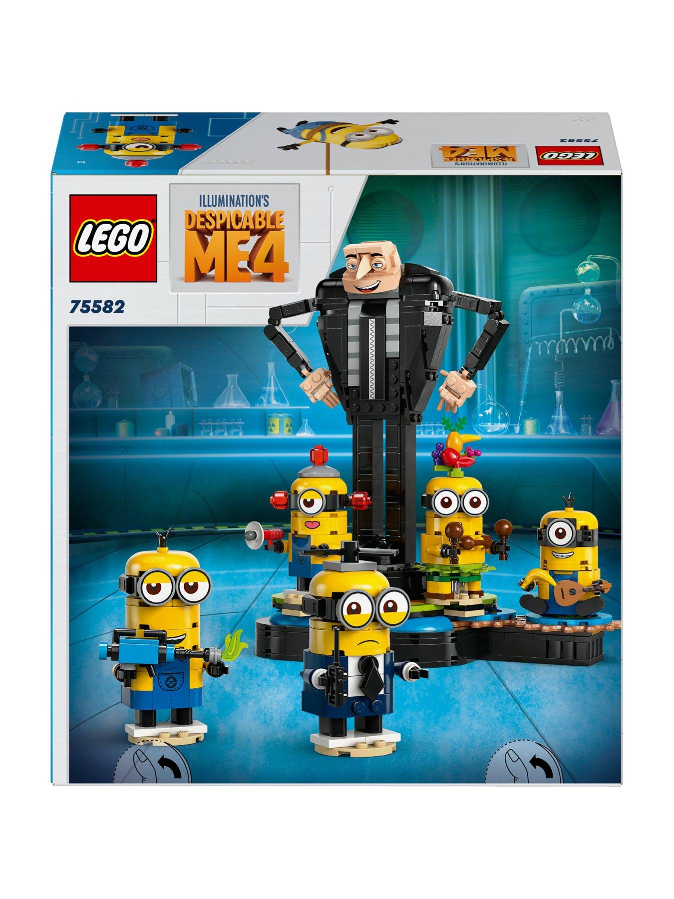 Despicable Me Brick-Built Gru and Minions 75582 | Littlewoods
