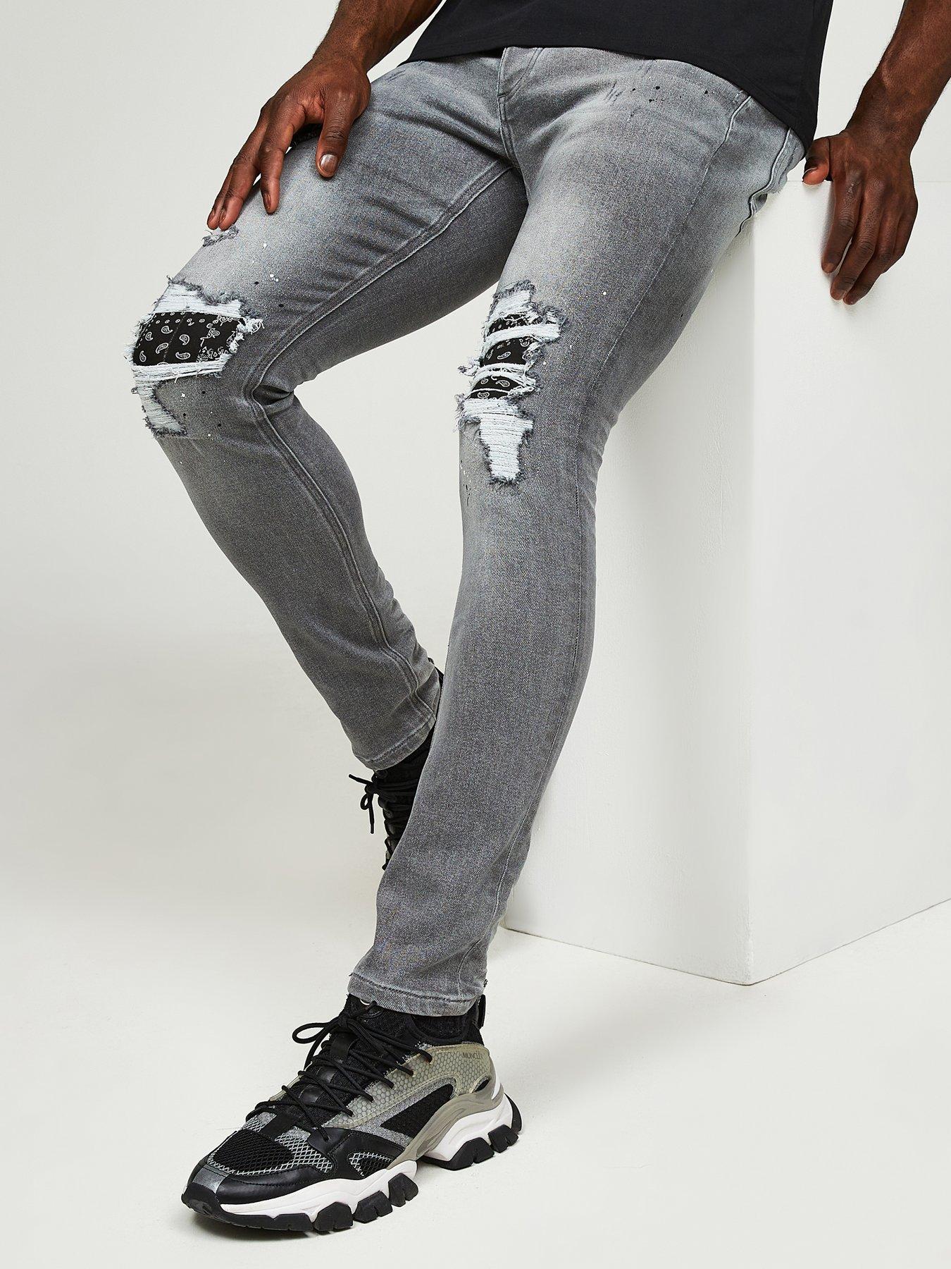 Ripped Jeans Zavetti Jeans Alessandro Zavetti Apollo 003 Slim Jean