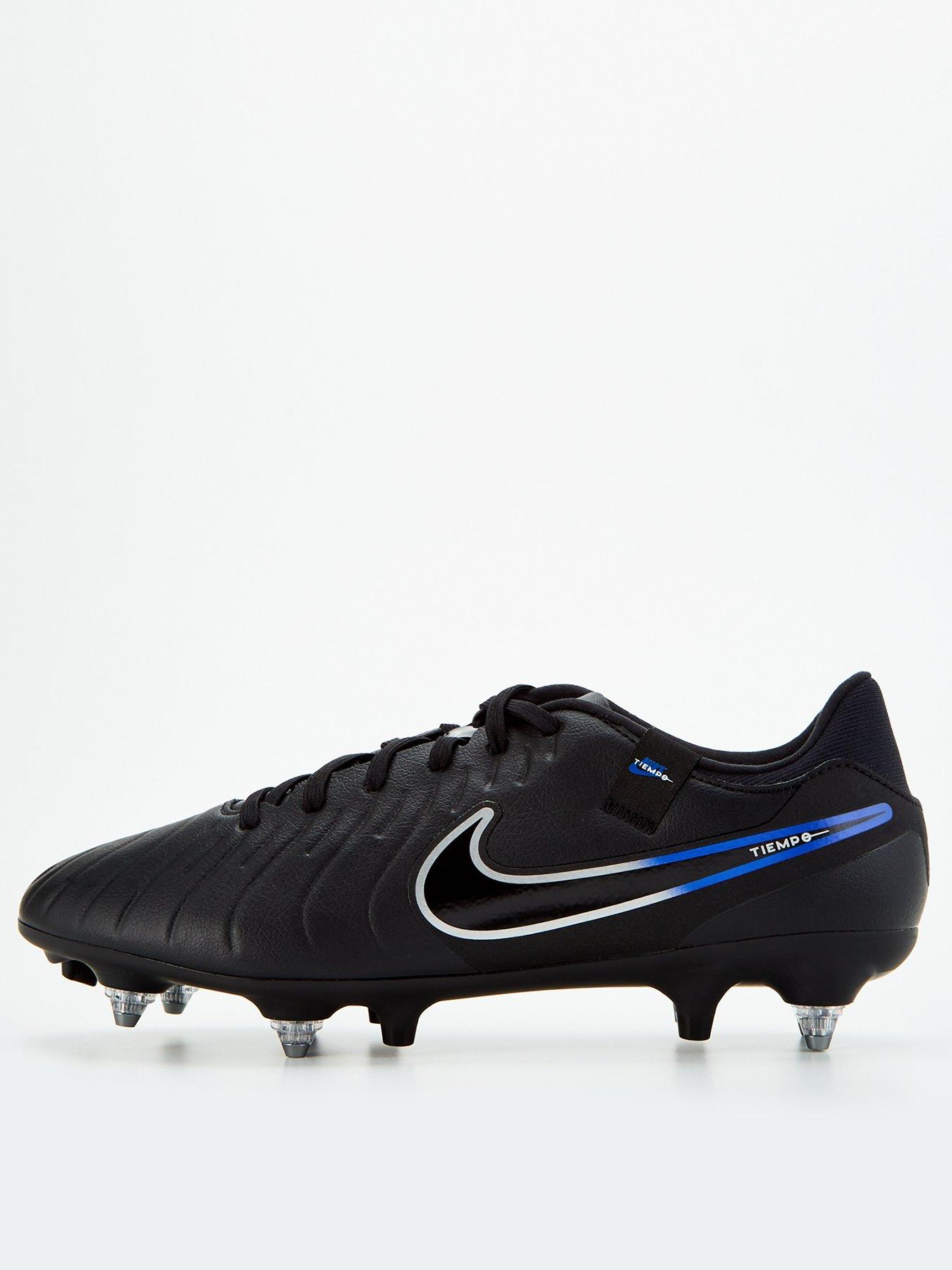 Mens black nike football boots best sale