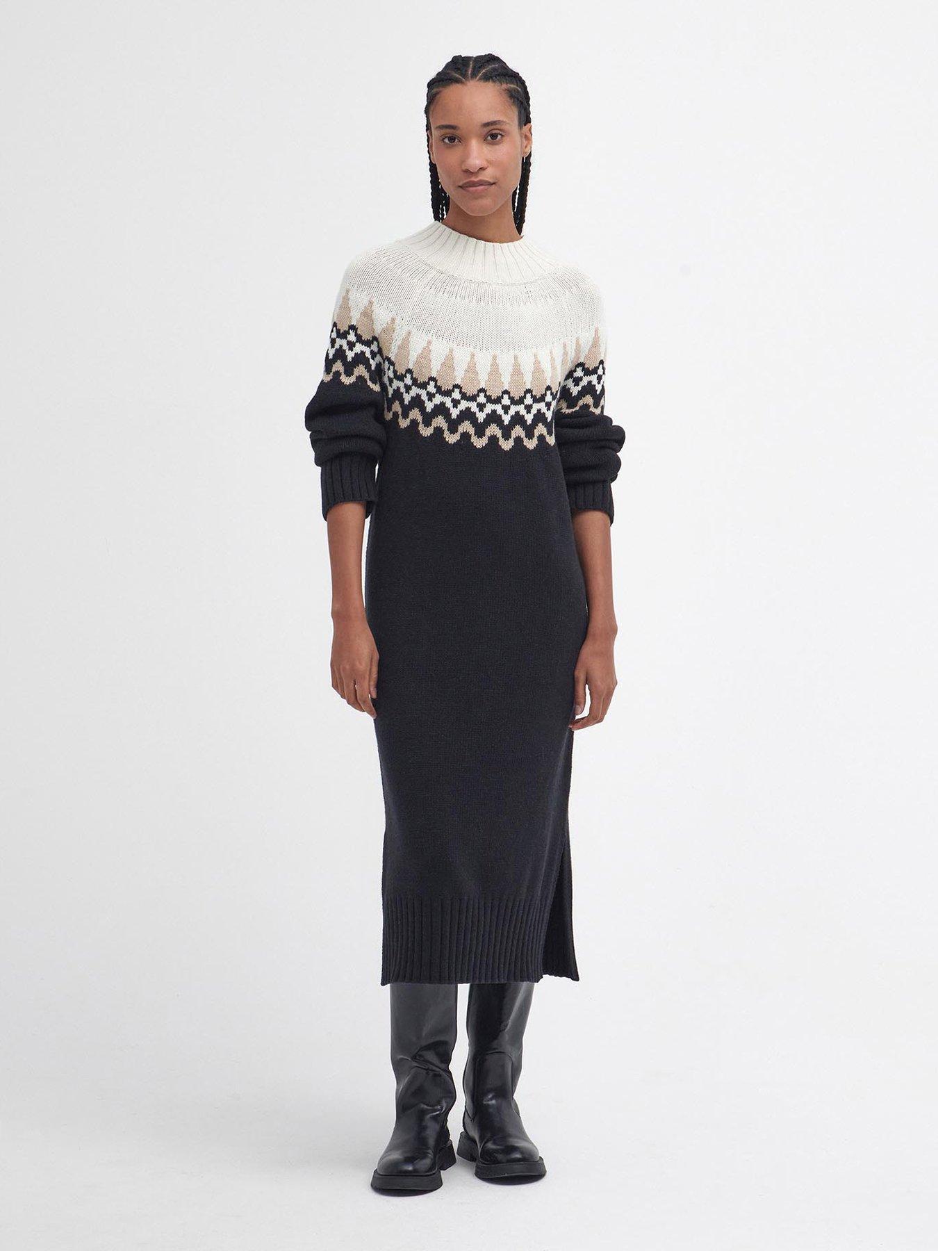 undefined Kingsford Knitted Dress - Black