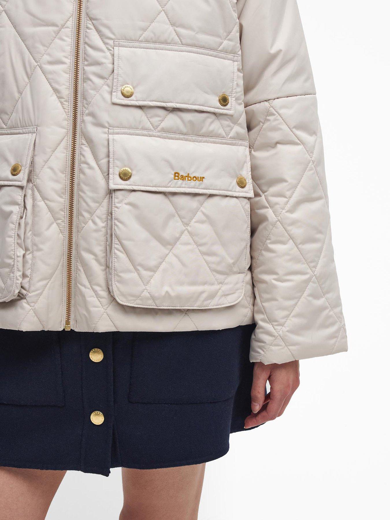 Image 2 of 4 of Barbour Milby Quilt Jacket - Beige