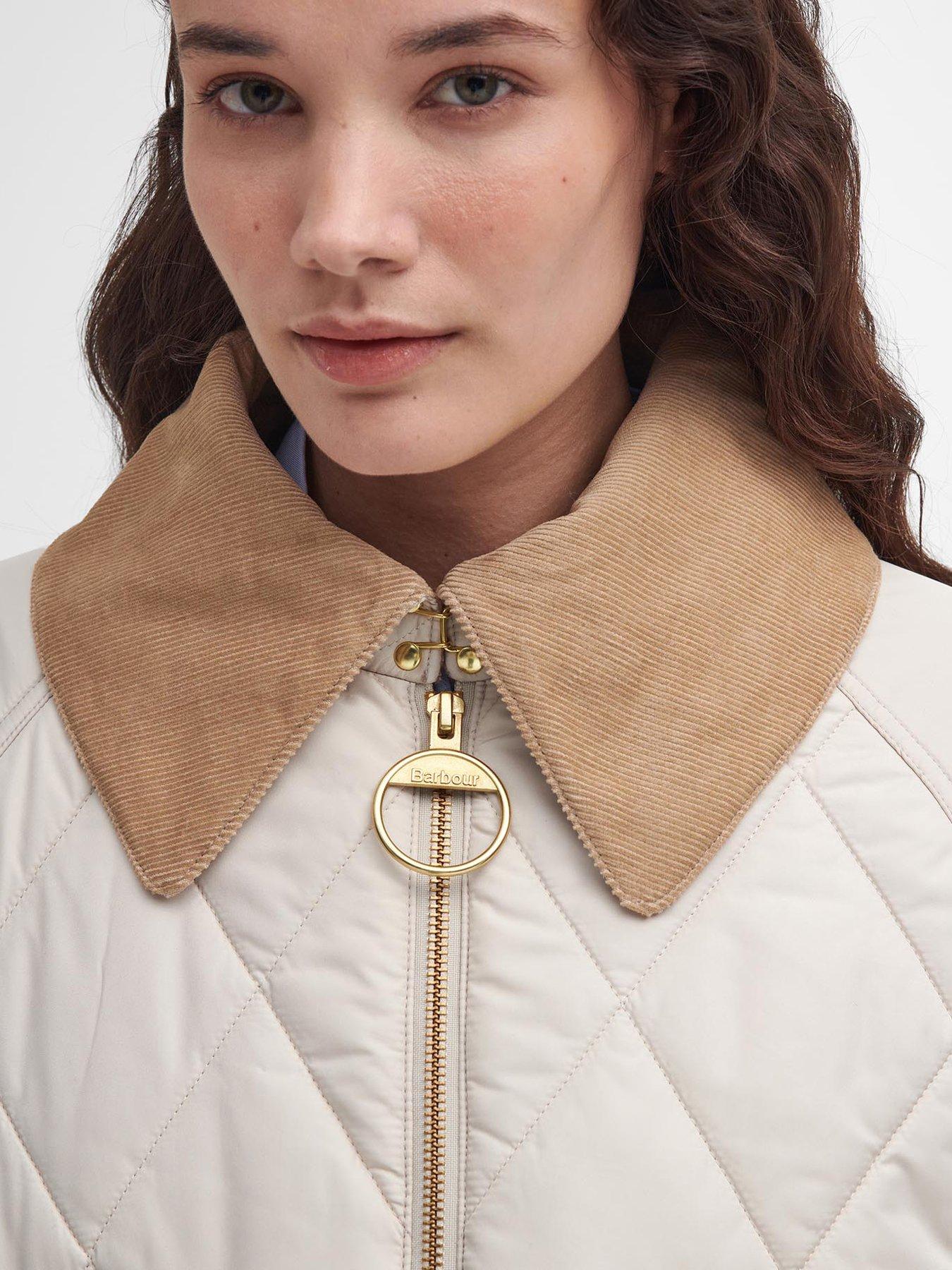 Image 4 of 4 of Barbour Milby Quilt Jacket - Beige