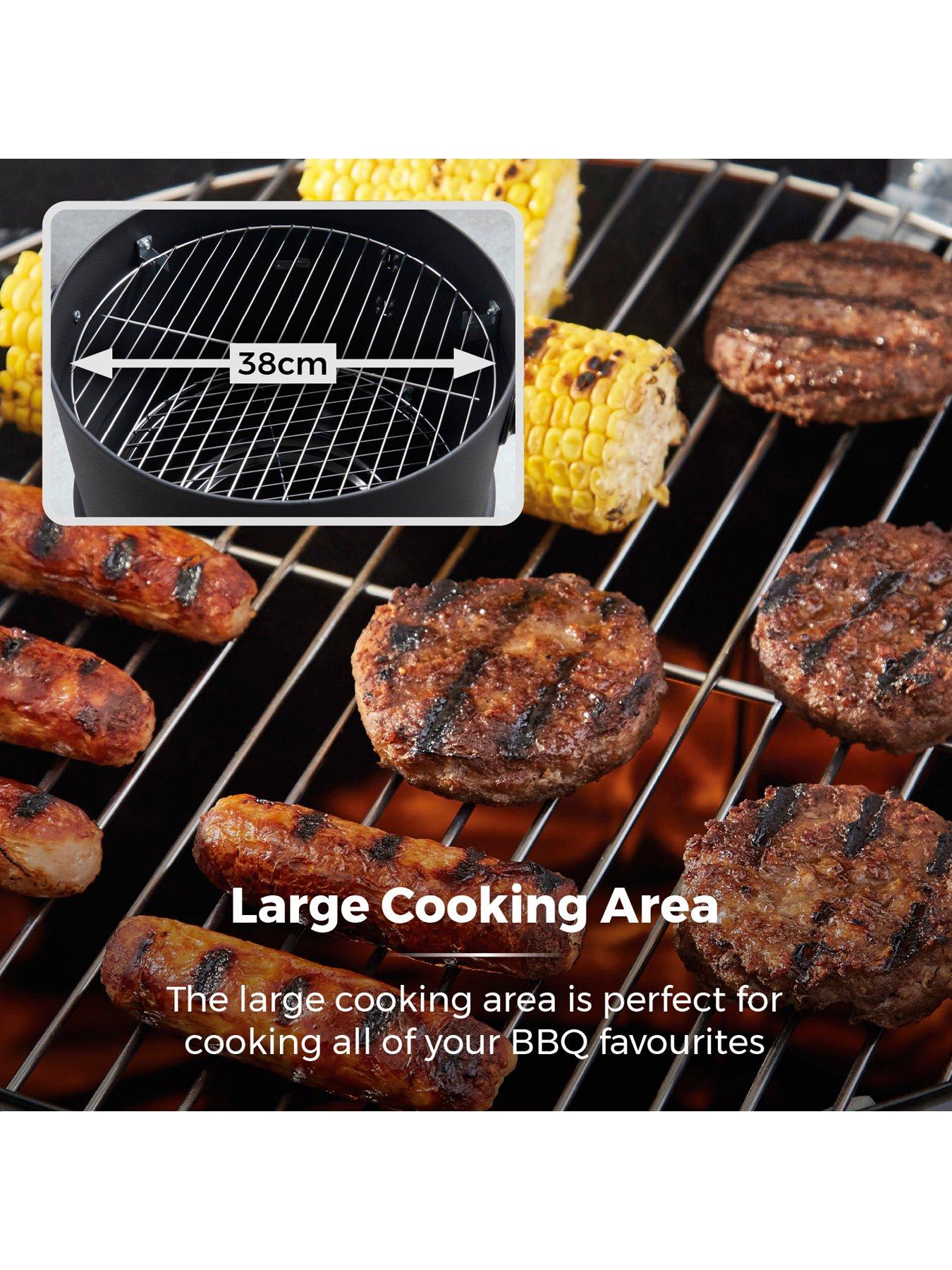  image of tower-2-in-1-charcoal-and-smoker-bbq-grill