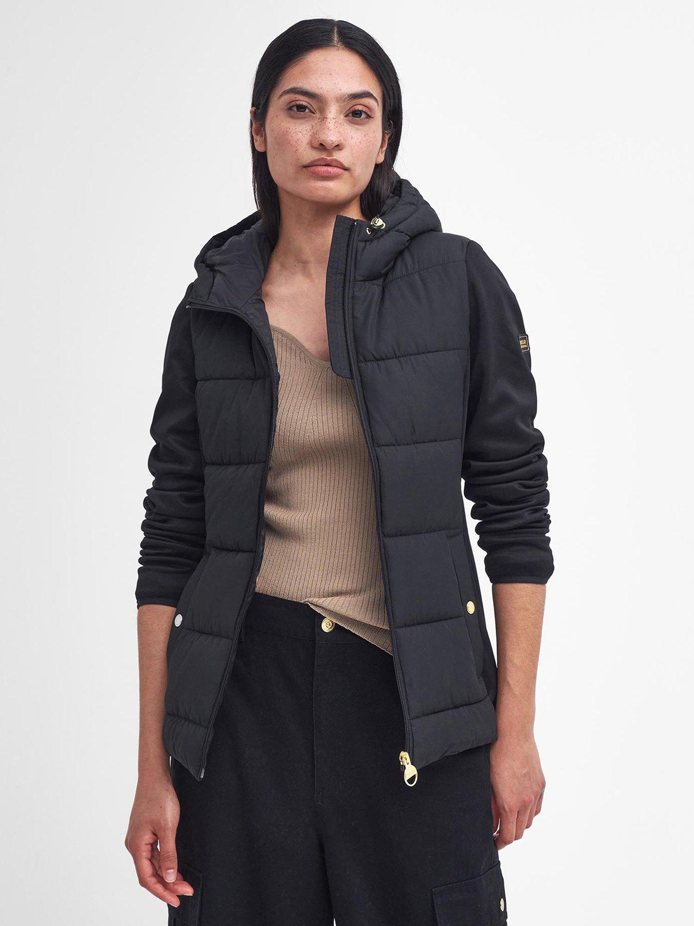 undefined Bondar Quilted Sweat Jacket - Black