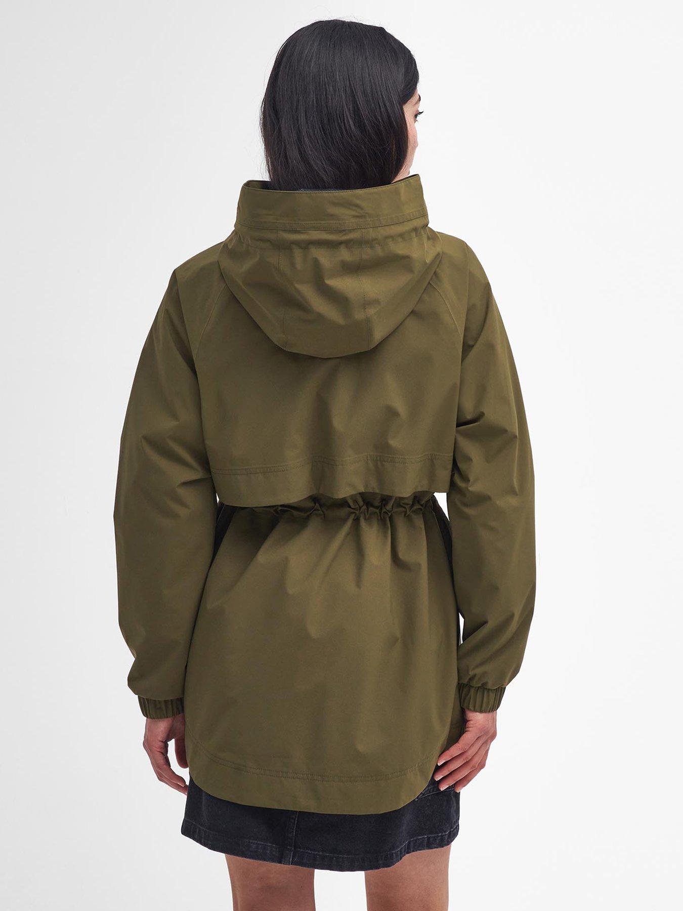 Image 2 of 6 of Barbour International Alicia Waterproof Jacket - Green