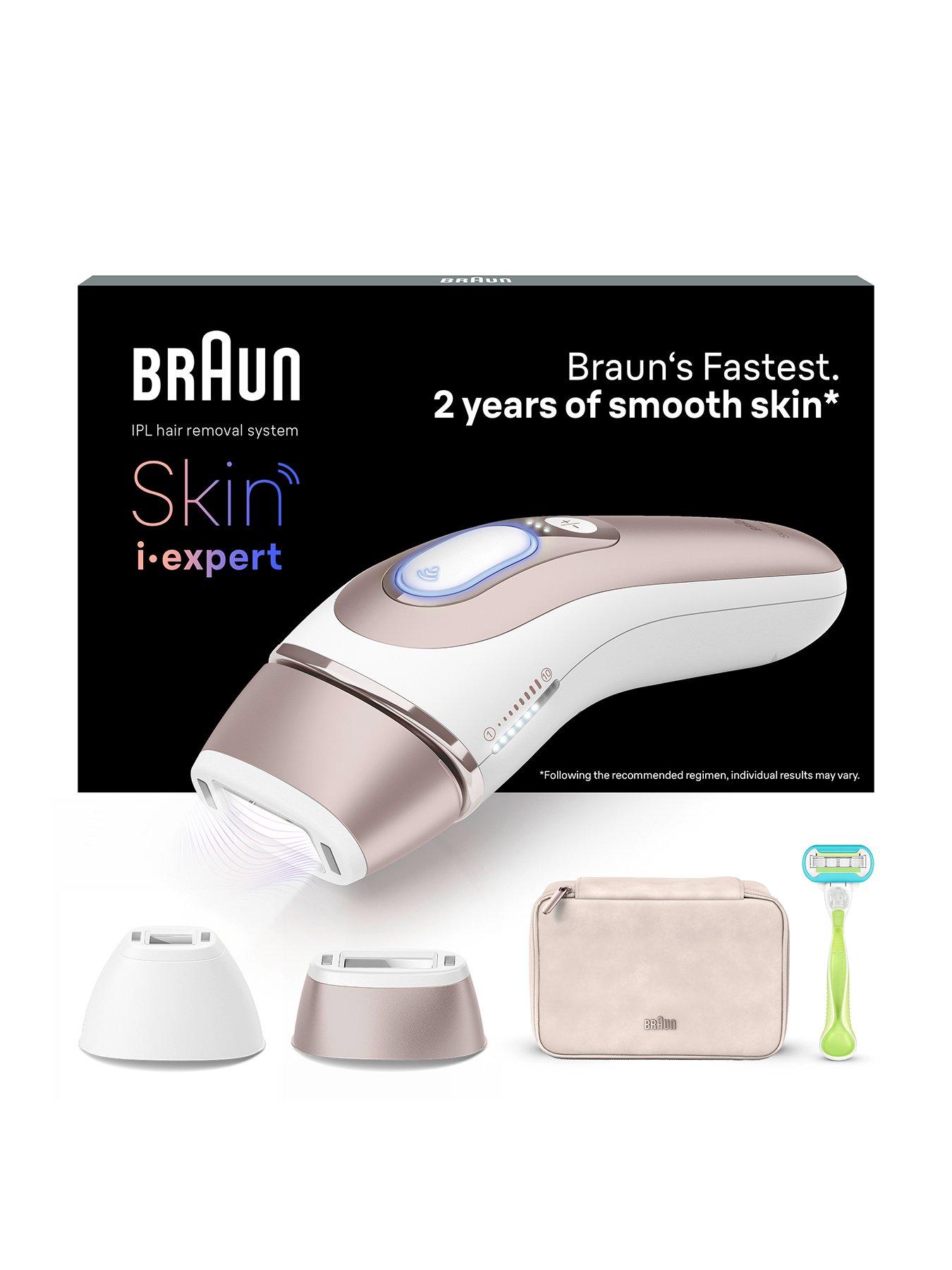undefined Smart IPL Skin i·expert, At Home Hair Removal, Pouch, Venus Razor, 2 Heads, PL7147