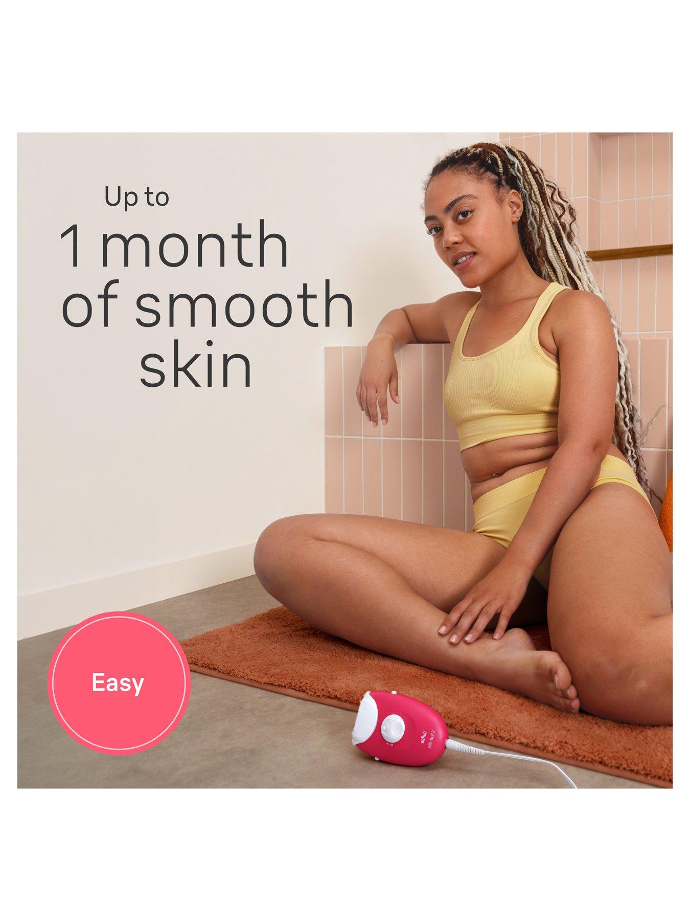 Image 2 of 7 of Braun Silk-&eacute;pil 3 Corded Epilator For Hair Removal, Weeks Of Smooth Skin, 3-000
