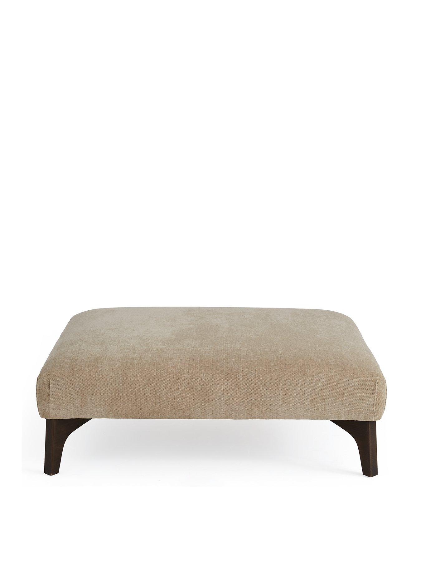  image of bali-plain-fabricnbspfootstool