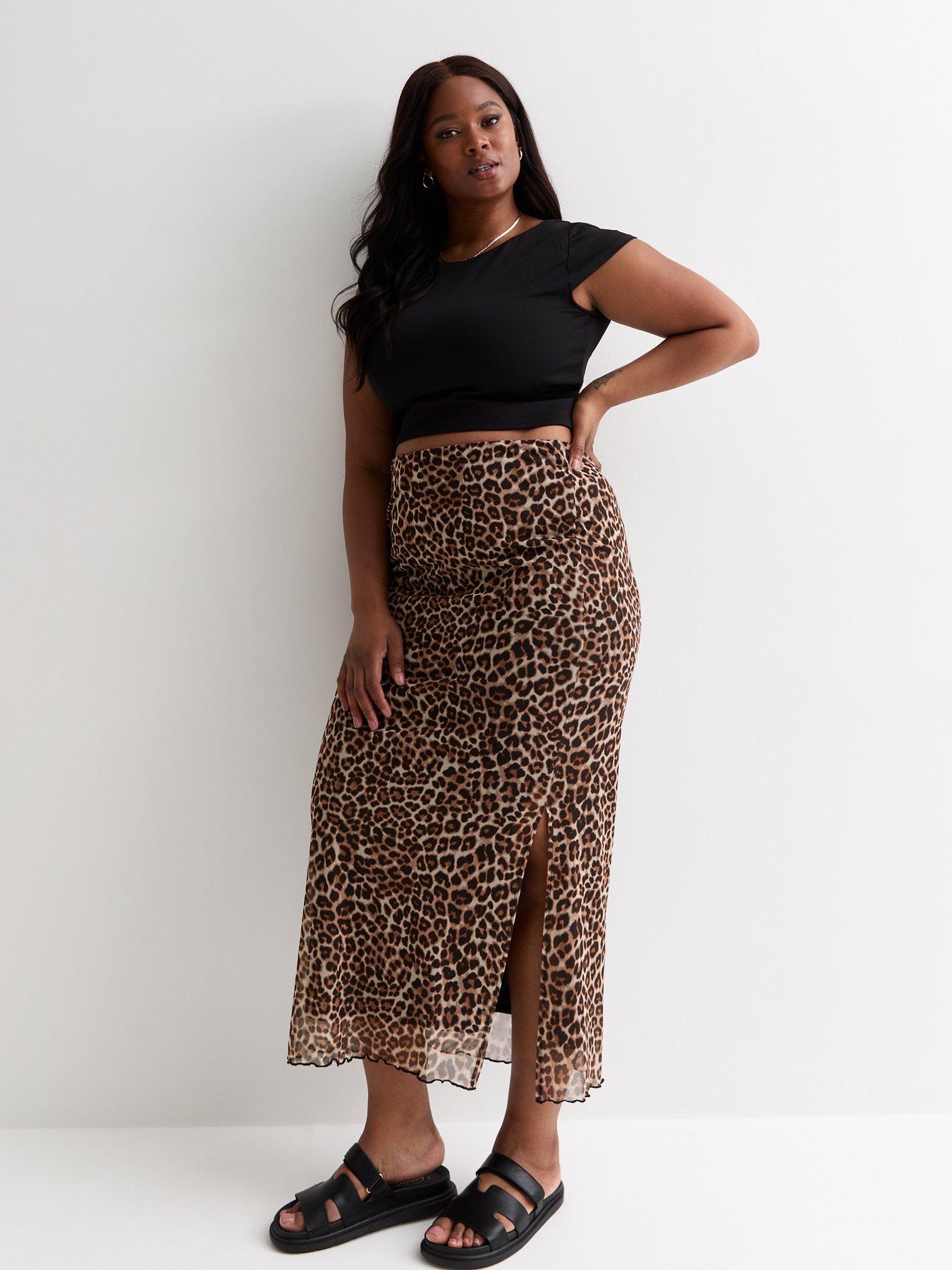 Black mesh skirt new look best sale