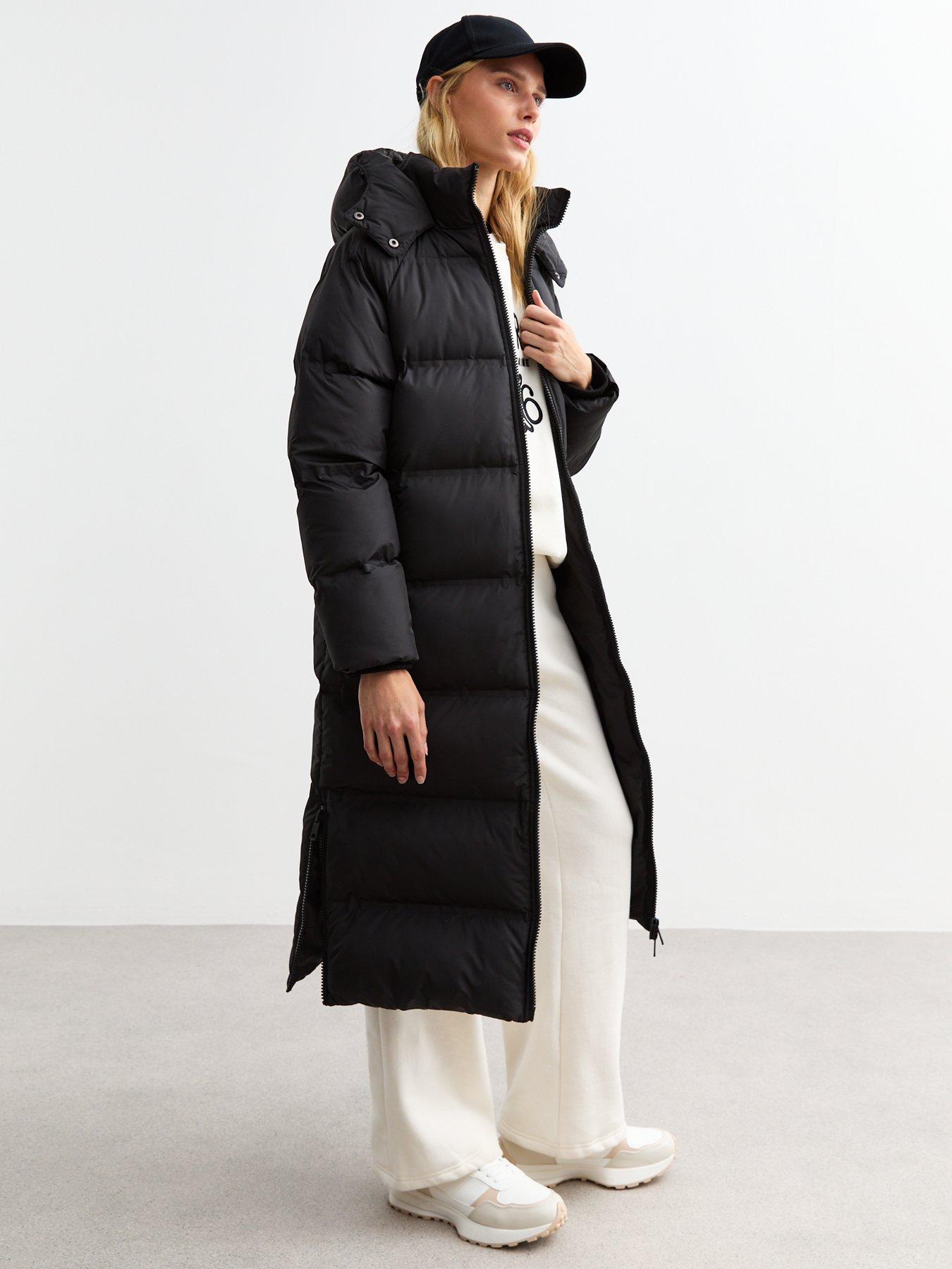 New Look Courtney Puffer Black Littlewoods