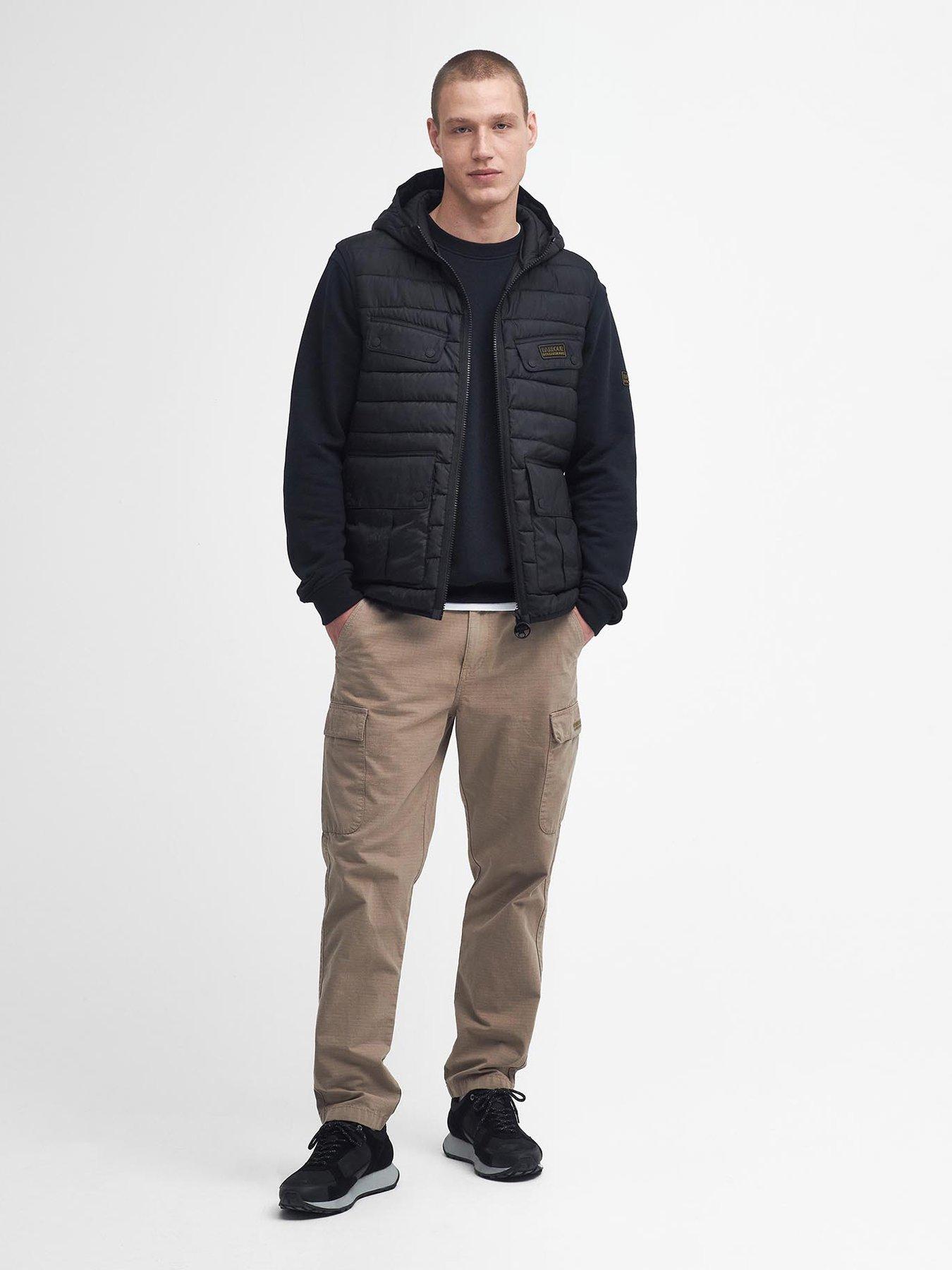  image of barbour-international-molden-hooded-padded-gilet-black