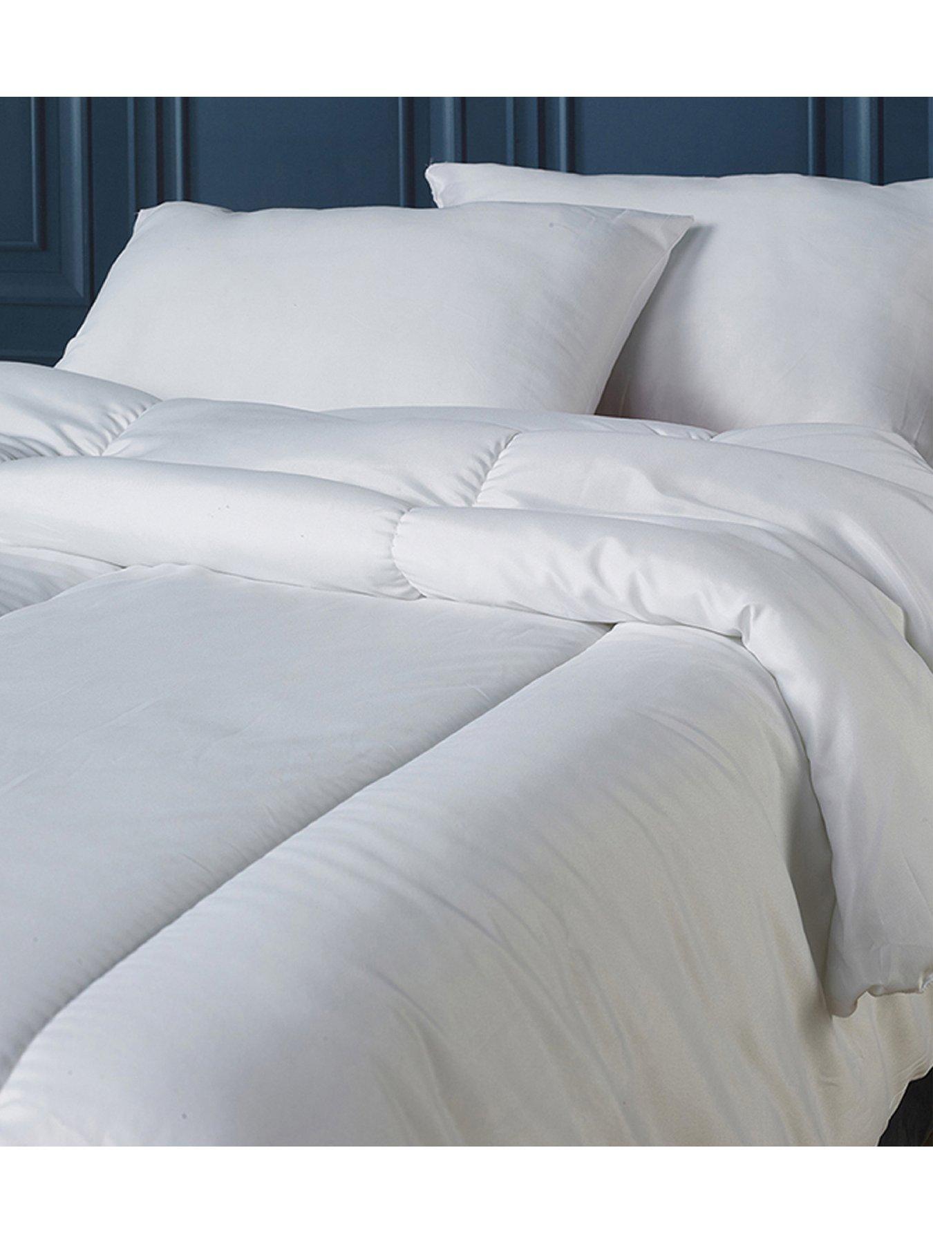 image of very-home-anti-bacterial-45-tog-duvet-db-white