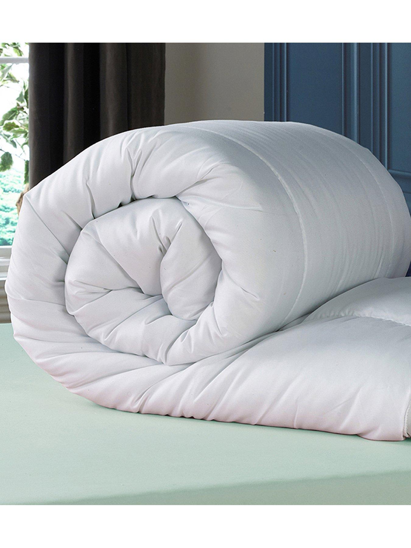 image of very-home-anti-bacterial-45-tog-duvet-db-white