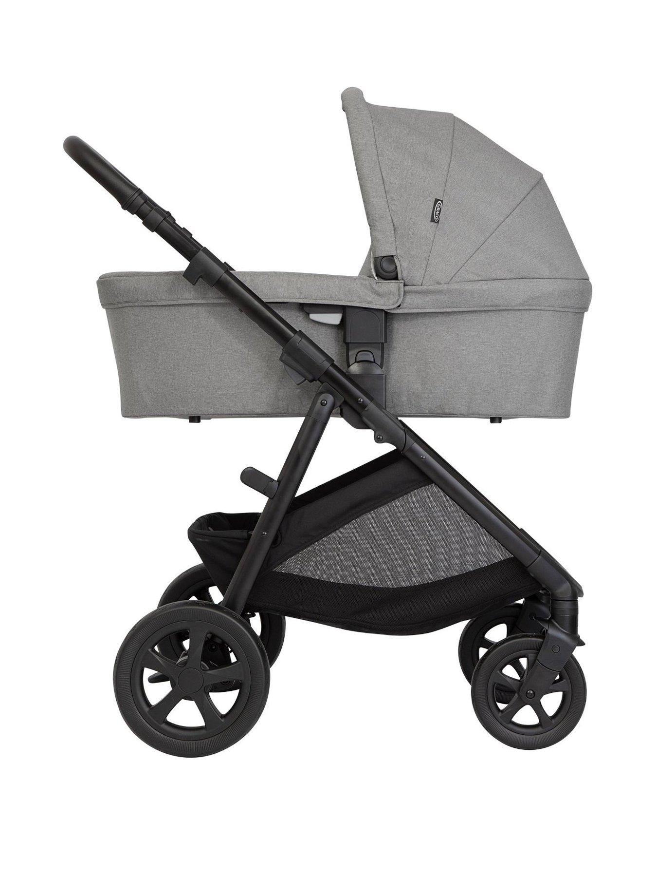 Image 3 of 8 of Graco Near2Me DLX Trio Travel System - Ash