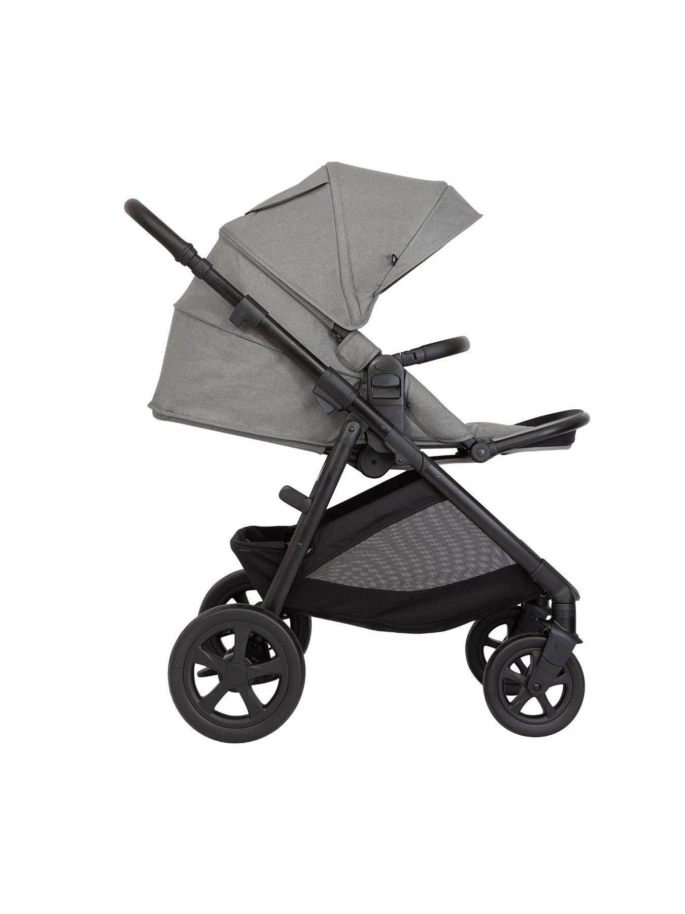 Image 6 of 8 of Graco Near2Me DLX Trio Travel System - Ash