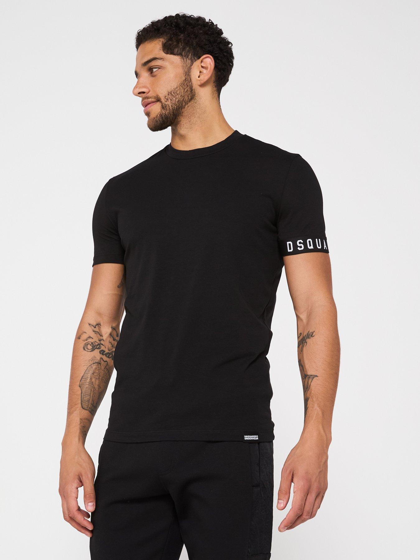dsquared2-loungewear-sleeve-band-logo-crew-t-shirt-black