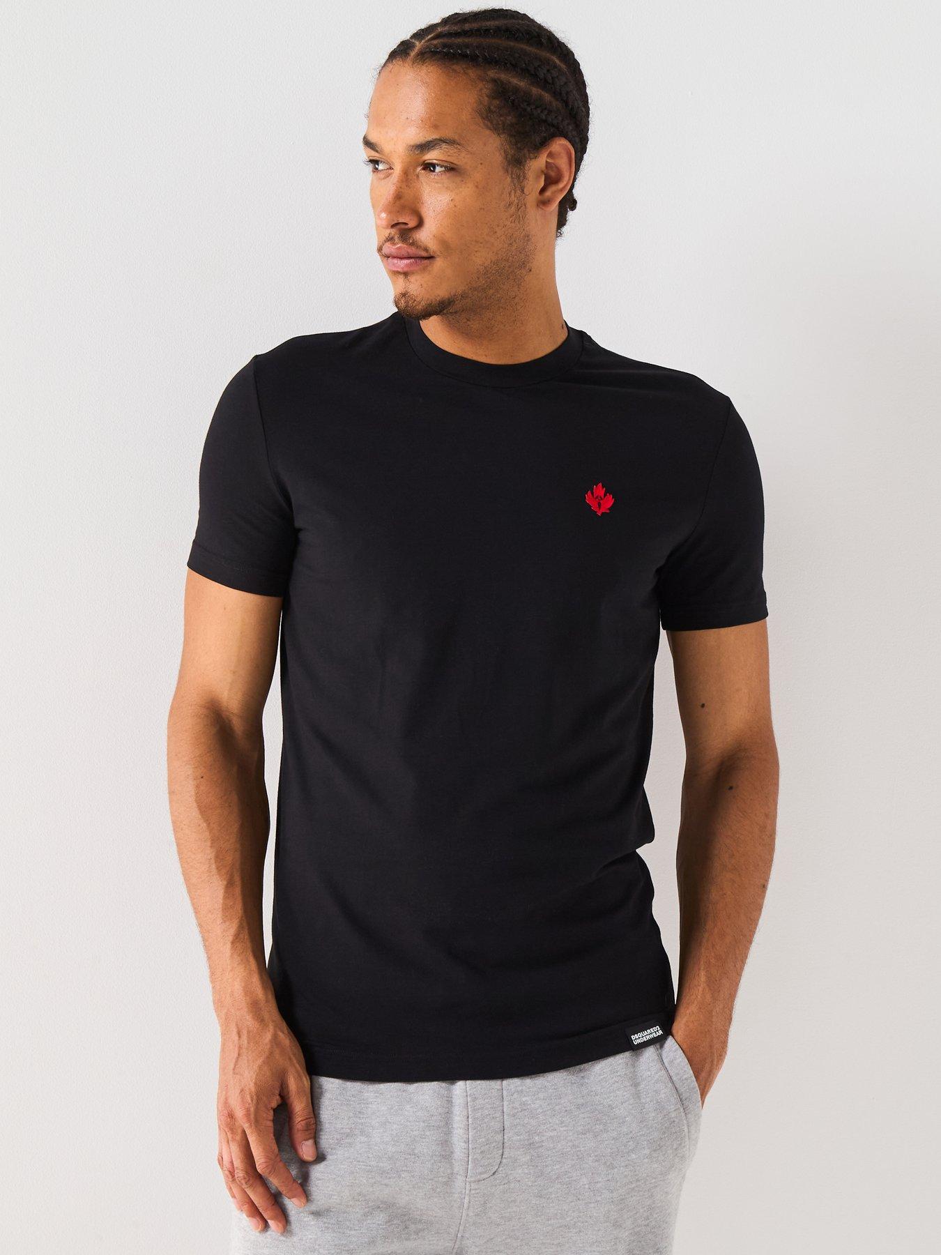 undefined Loungewear Horror Logo T-Shirt - Black