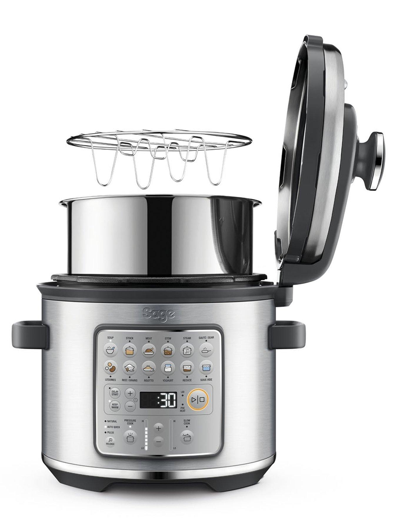 Image 2 of 7 of Sage The Fast Slow GO Cooker SPR680BSS2GUK1