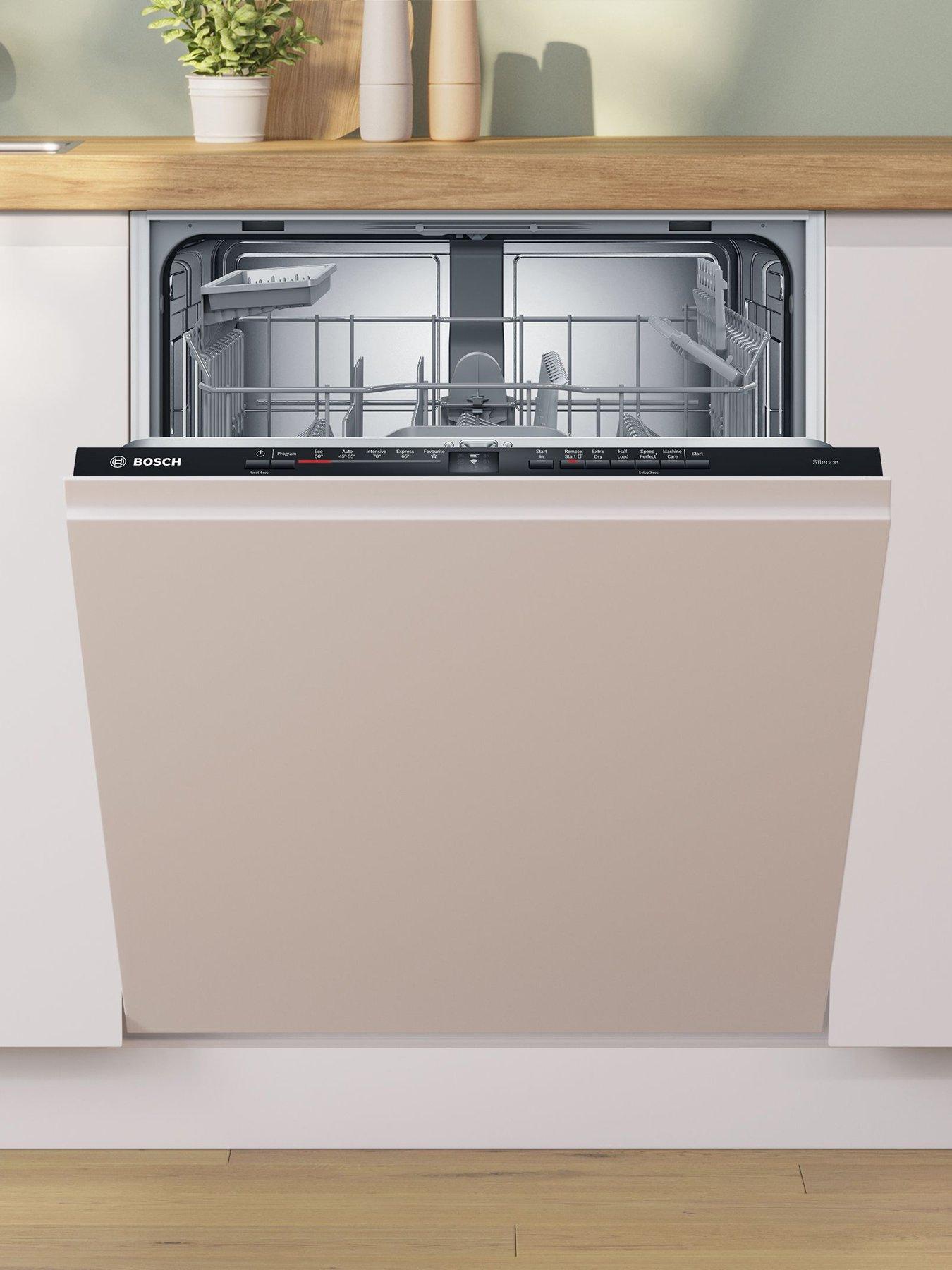  image of bosch-series-2-smv2htx02g-full-size-13-place-settings-integrated-dishwasher-with-speedperfect-black-d-rated