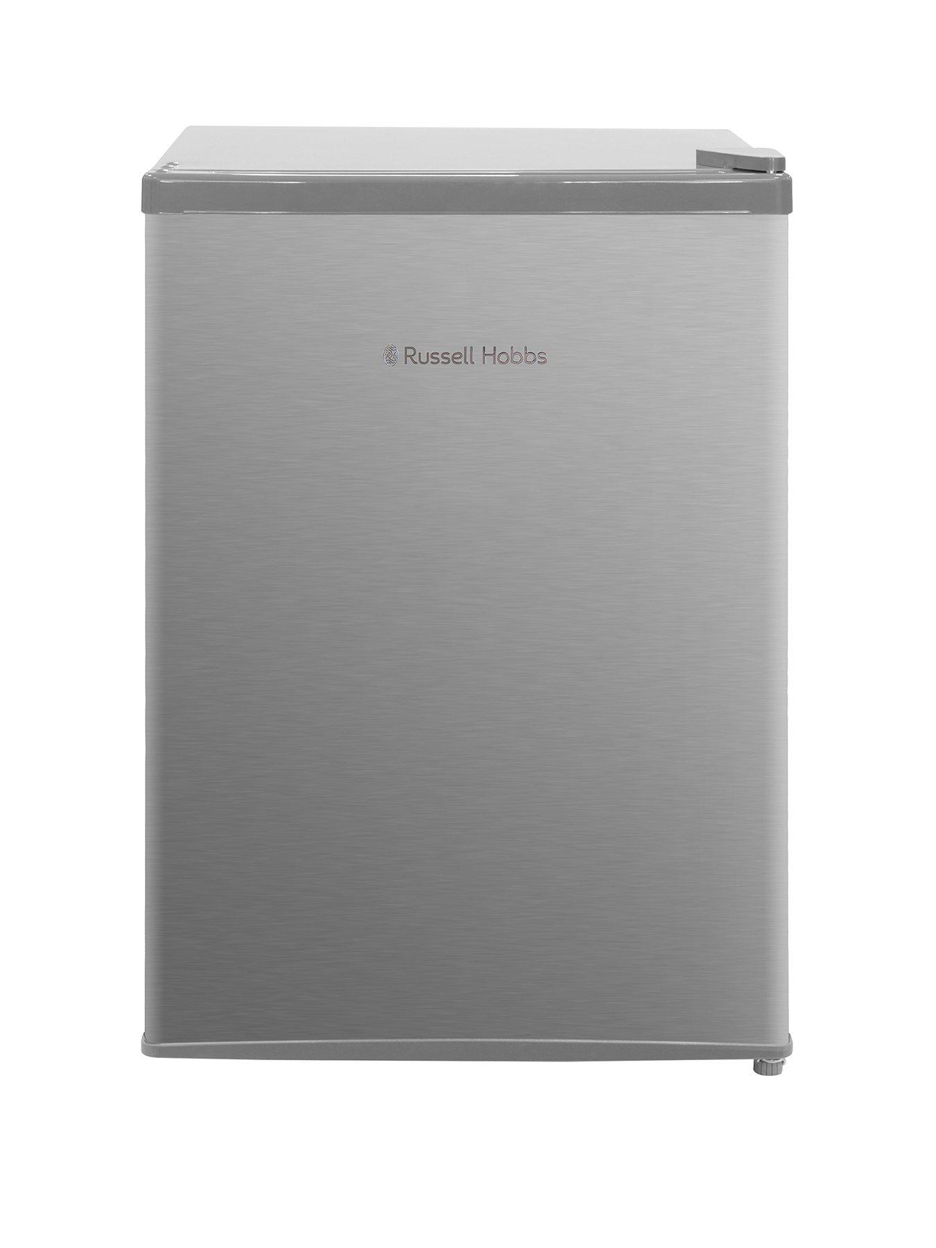russell-hobbs-rh67ttlf0e1ss-66l-mini-fridge-with-ice-box-stainless-steel-effect