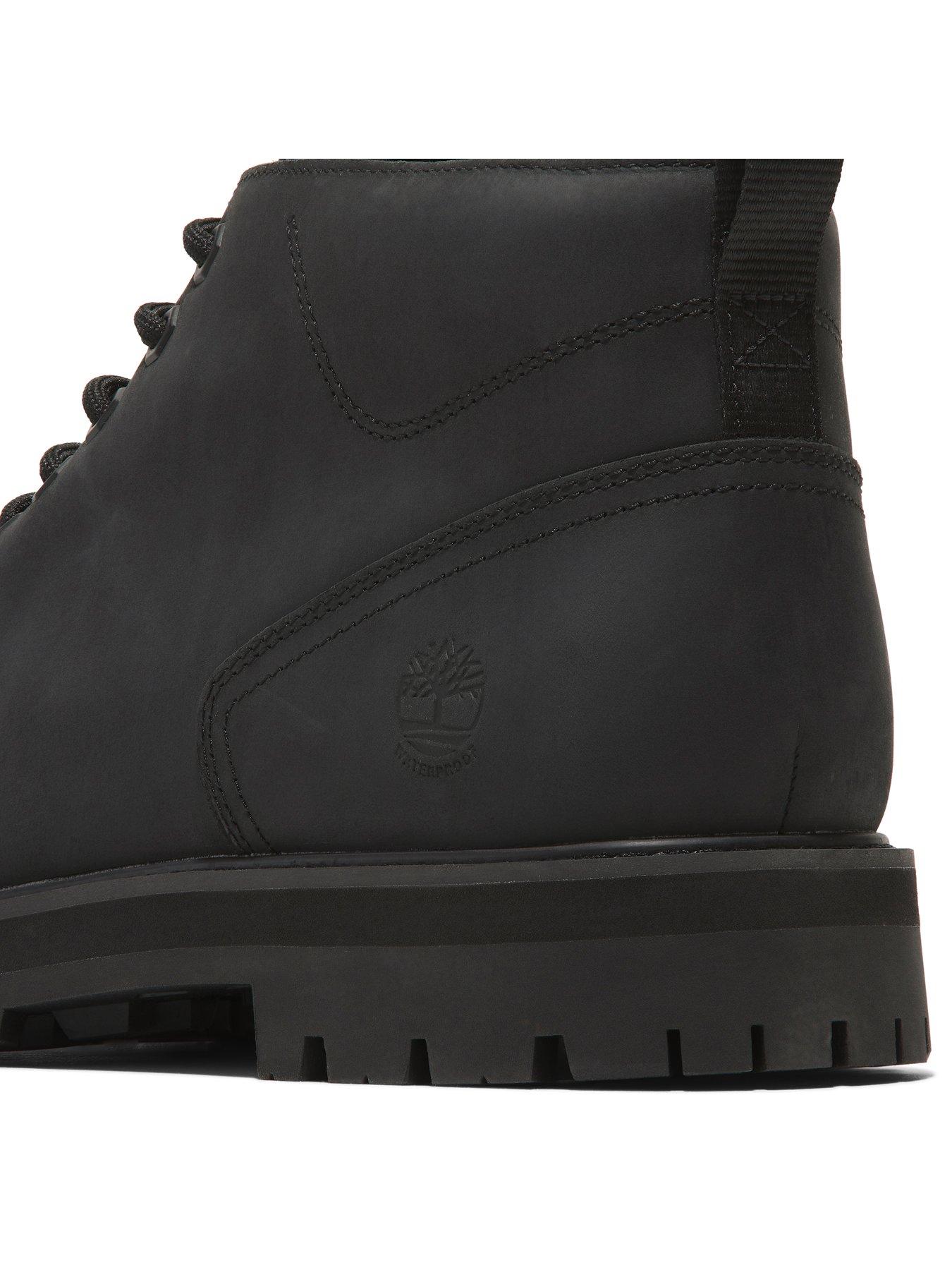Image 6 of 7 of Timberland Britton Road Waterproof Chukka Boots Shoes&nbsp;- Black