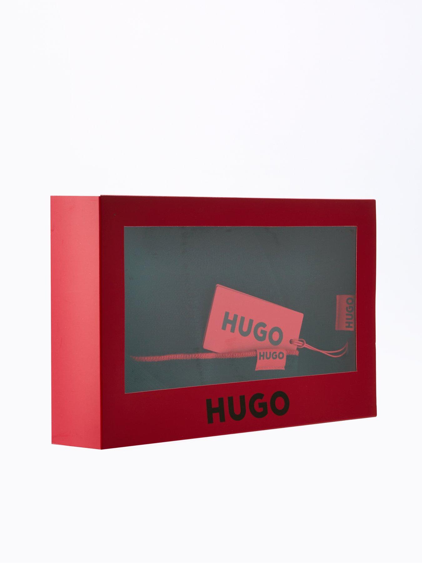  image of hugo-zaschel-beanie-hat-amp-scarf-gift-set-black