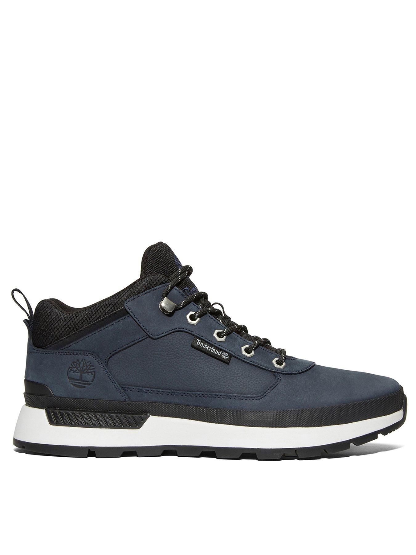 Image 1 of 7 of Timberland Field Trekker Low Lace Up Boots - Navy