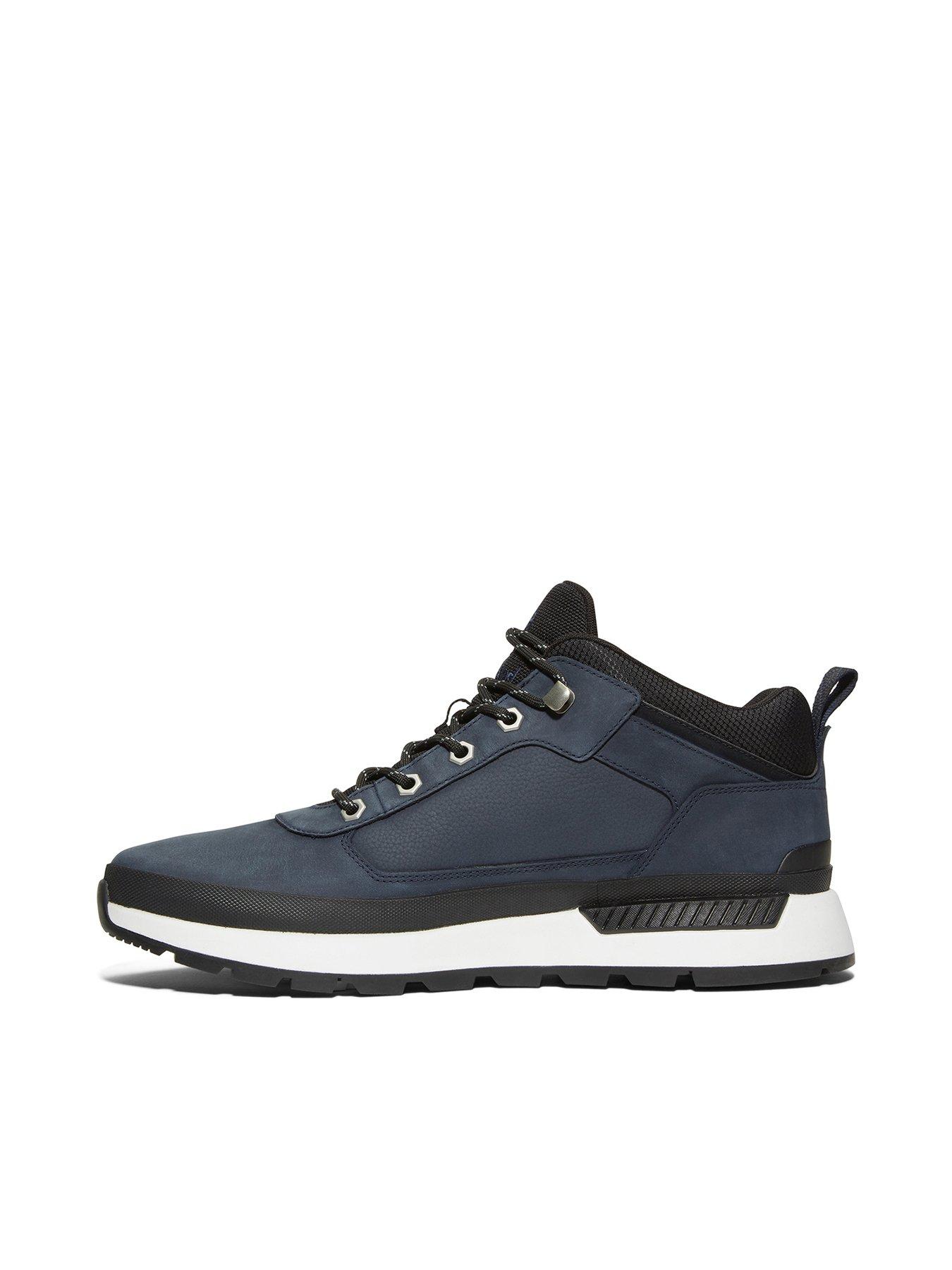 Image 6 of 7 of Timberland Field Trekker Low Lace Up Boots - Navy
