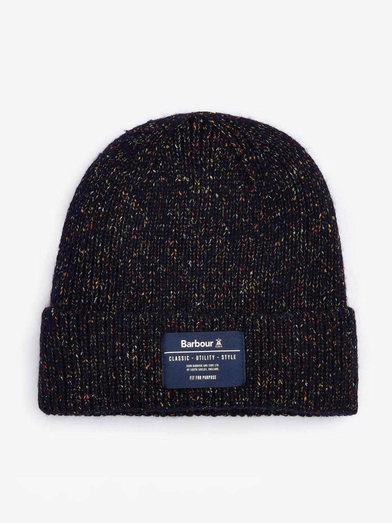 Barbour Redshore Flat Cap Black littlewoods