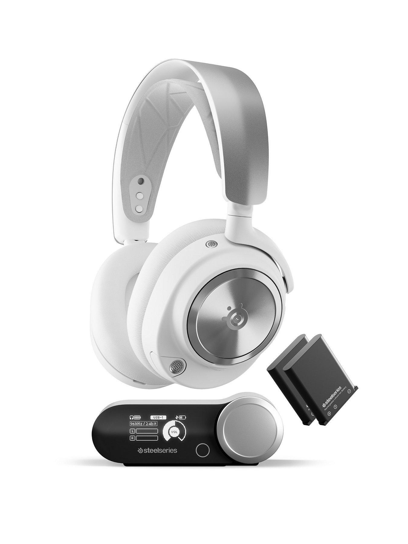 SteelSeries Arctis Nova Pro Wireless Playstation Gaming Headset - White
