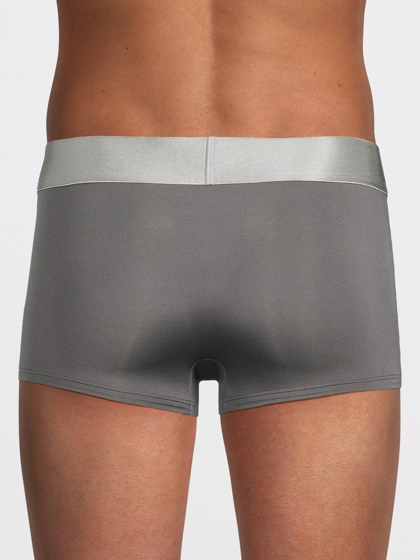 Image 3 of 3 of Calvin Klein Low Rise 3 Pack Trunks - Multi