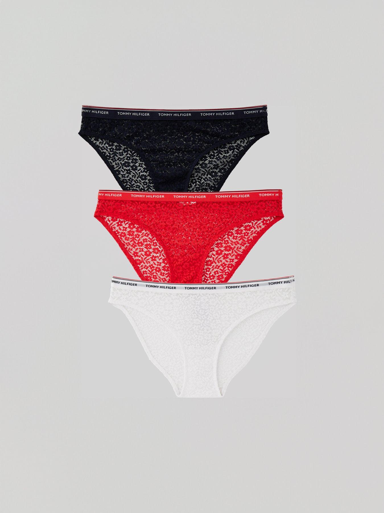 undefined 3 Pack Lace Brief - Multi