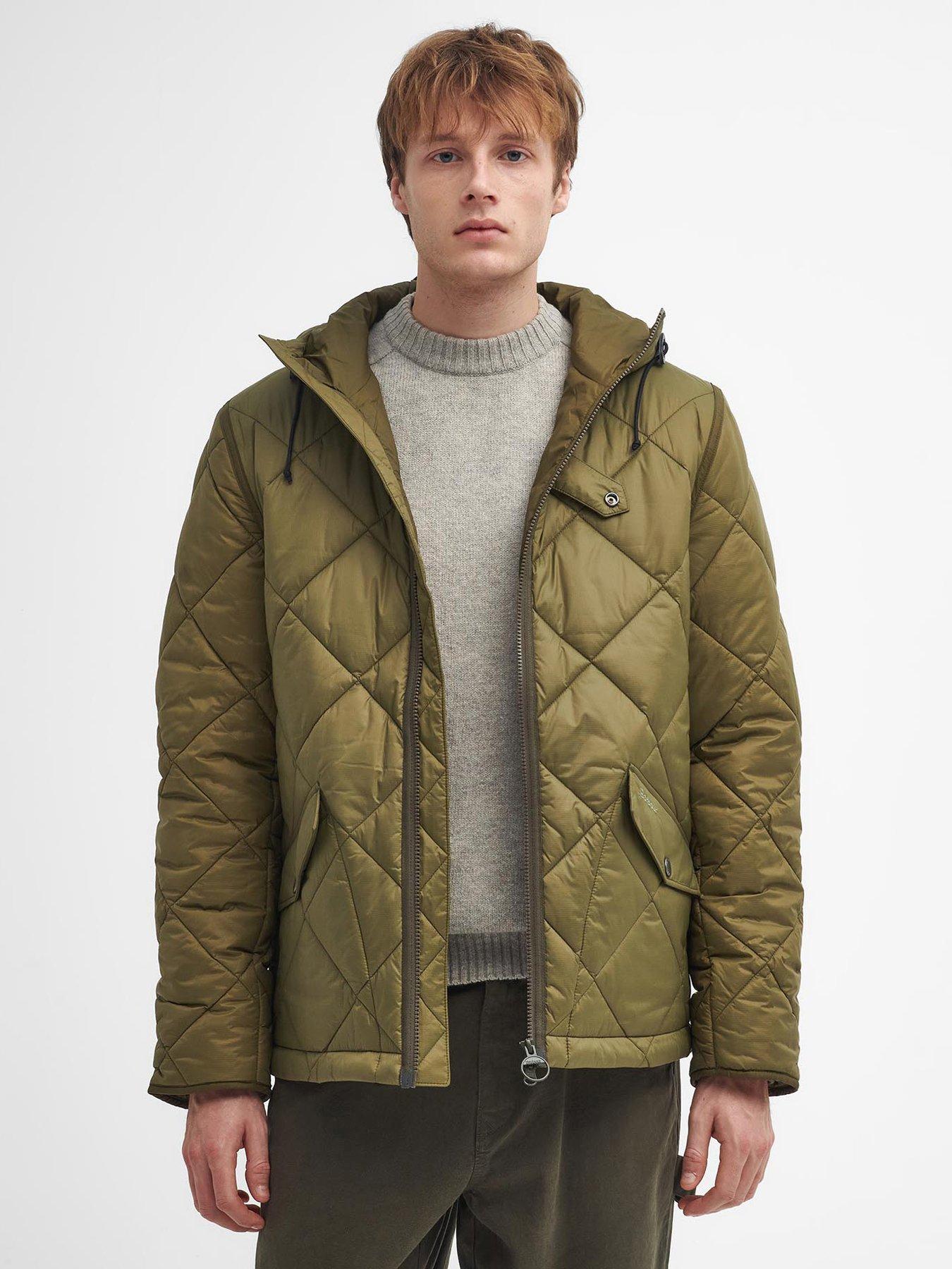 Re Engineered Endurance Quilted Jacket Light Green