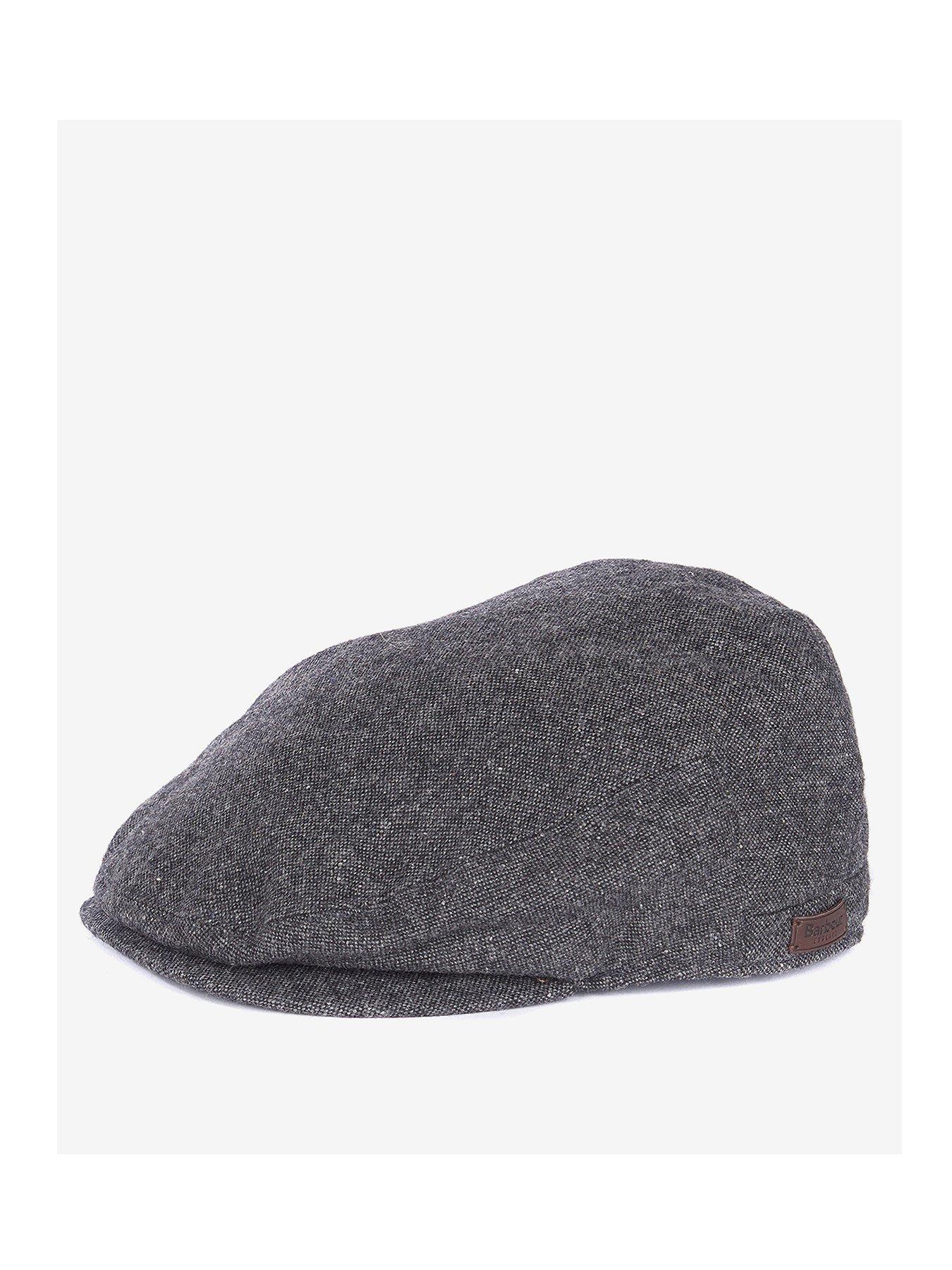 undefined Barlow Wool Blend Flat Cap - Grey