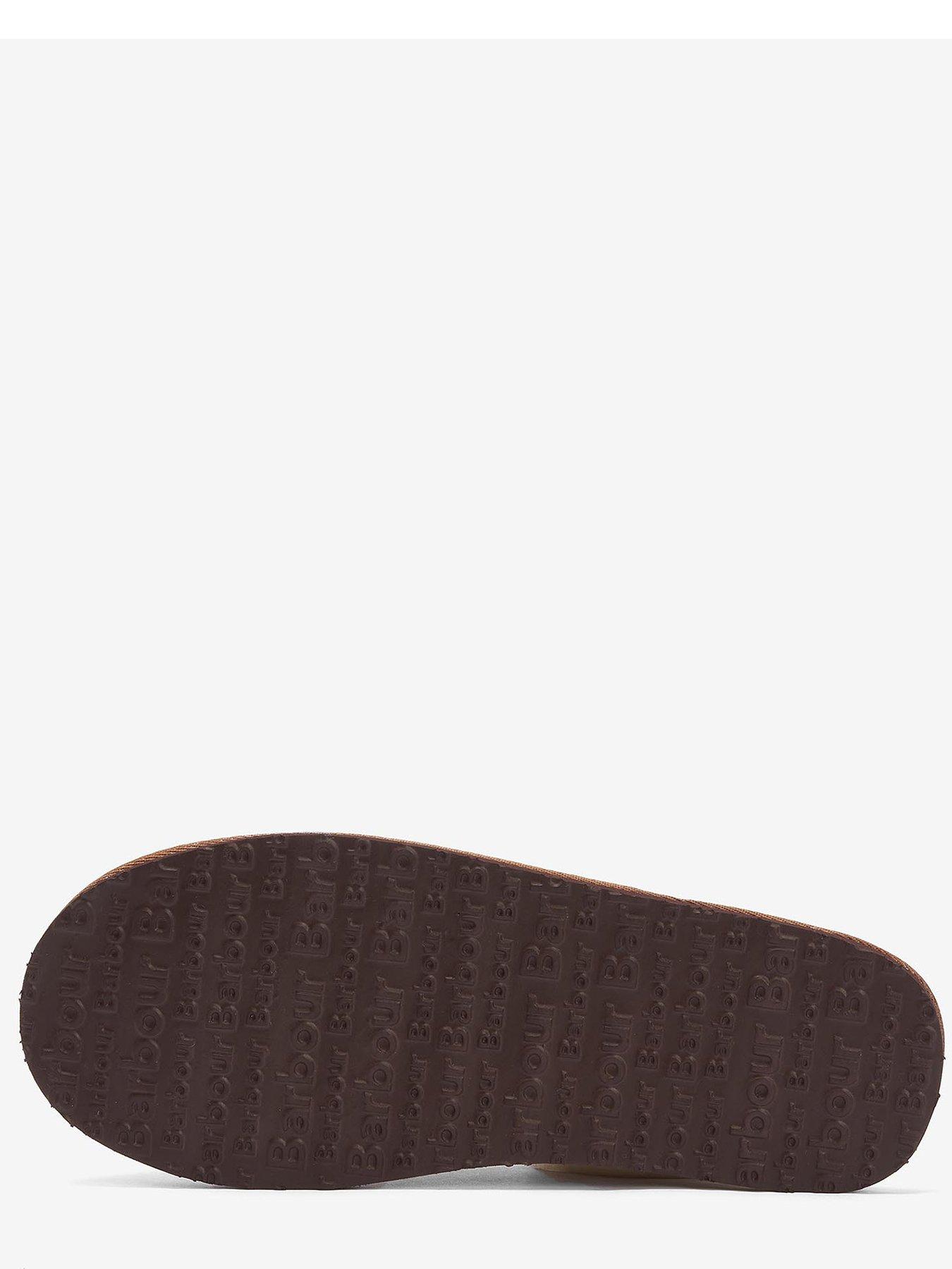 Image 5 of 6 of Barbour Everitt Mule Slippers - Brown
