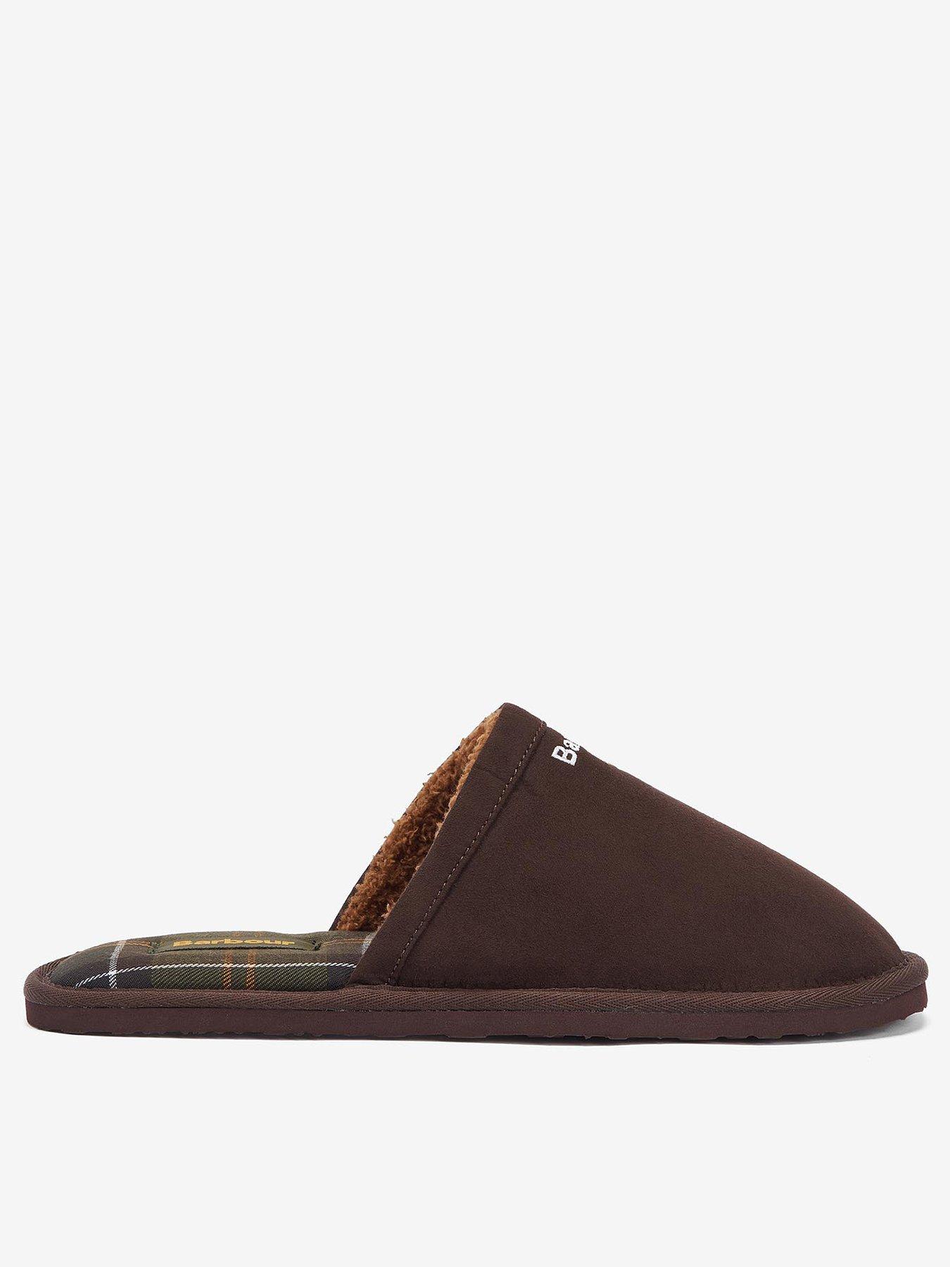 Barbour Everitt Mule Slippers - Brown
