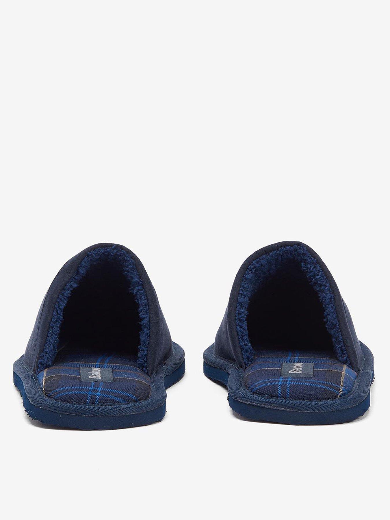 Image 3 of 7 of Barbour Everitt Mule Slippers - Navy