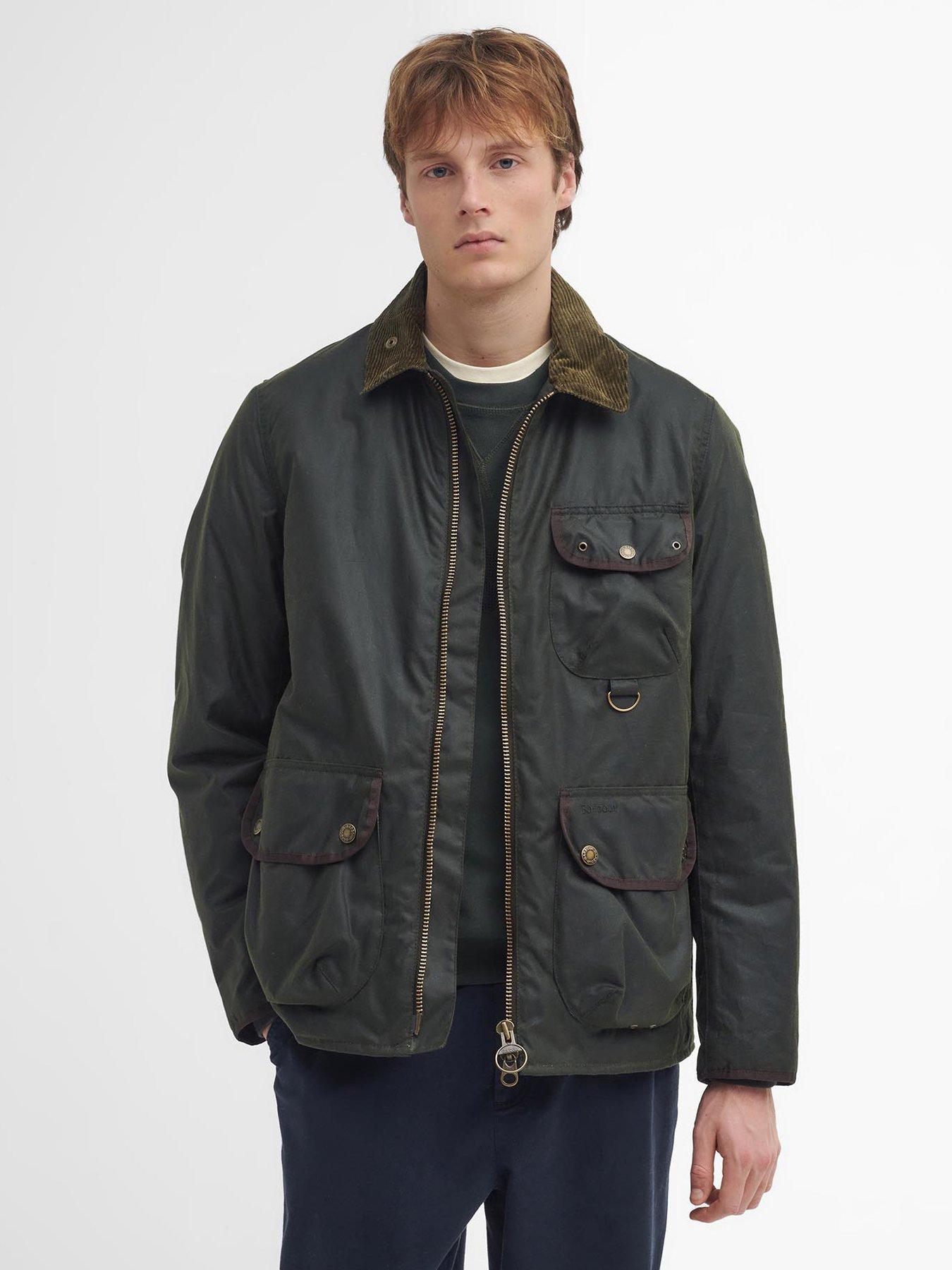 JBS Supply Angler Wax Jacket Dark Green