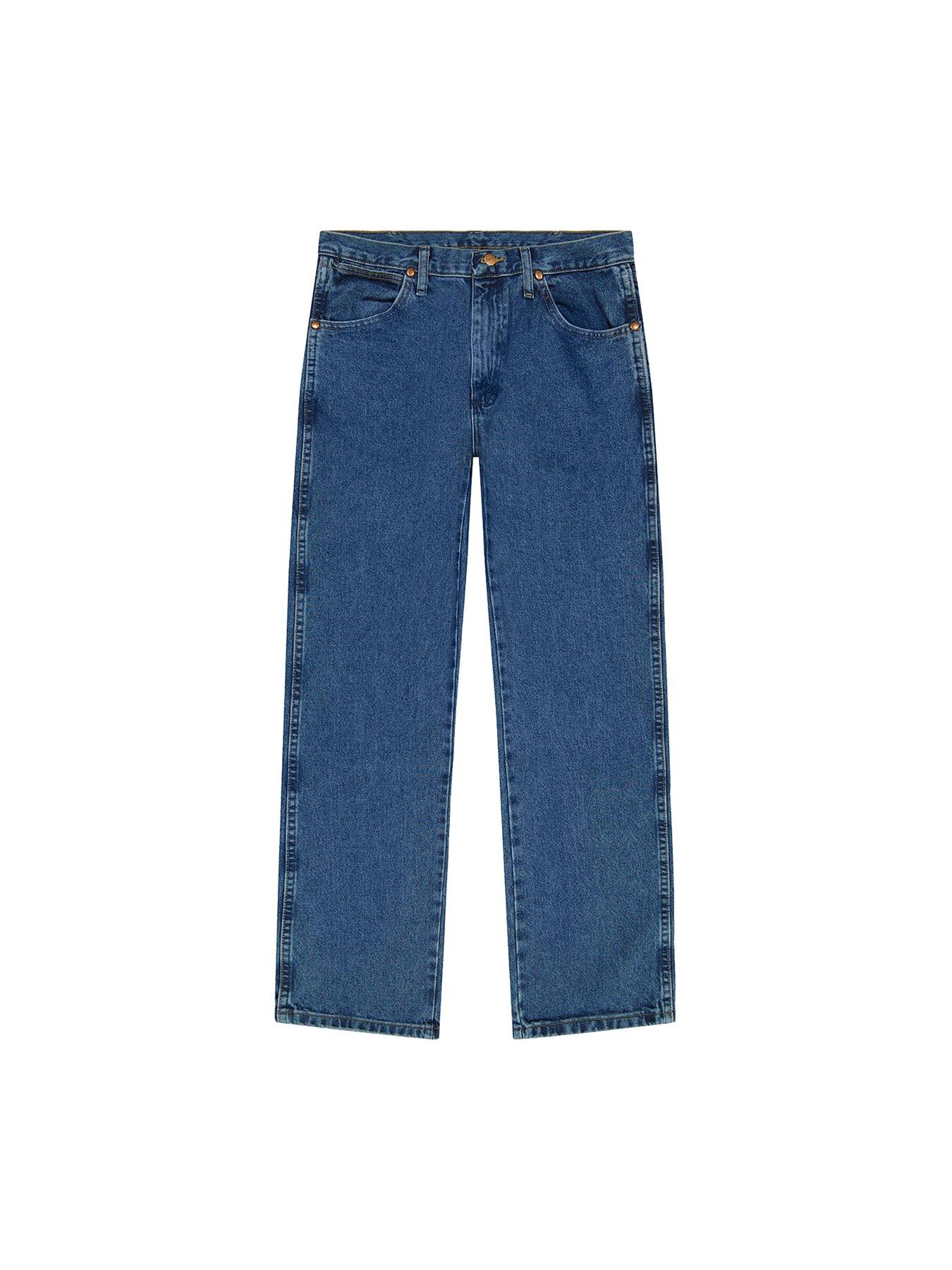 Image 5 of 5 of Wrangler 13MWZ Regular Straight Jeans - Blue