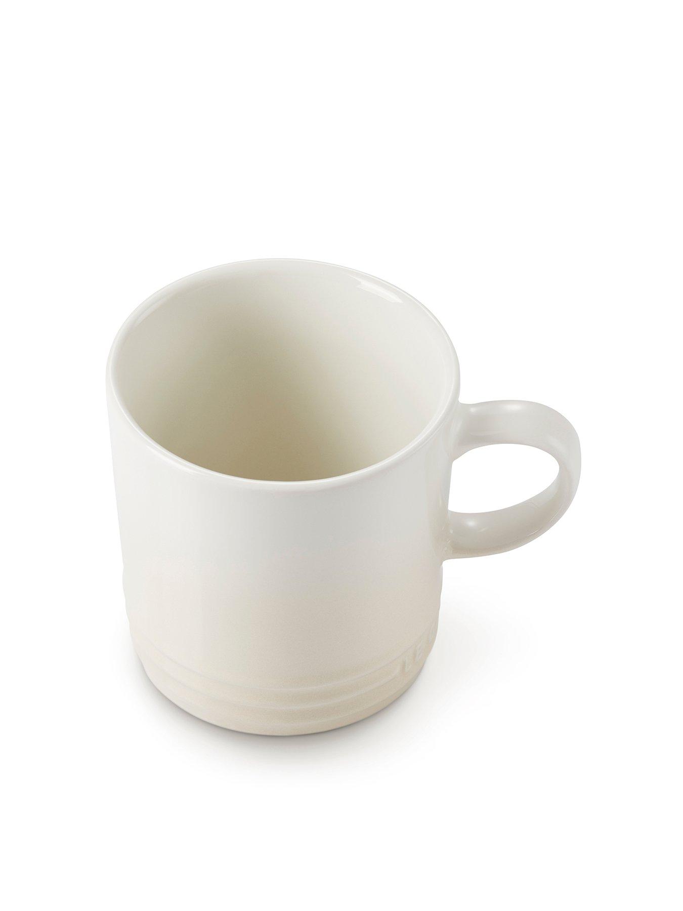  image of le-creuset-set-of-4-stoneware-mugs-in-meringue
