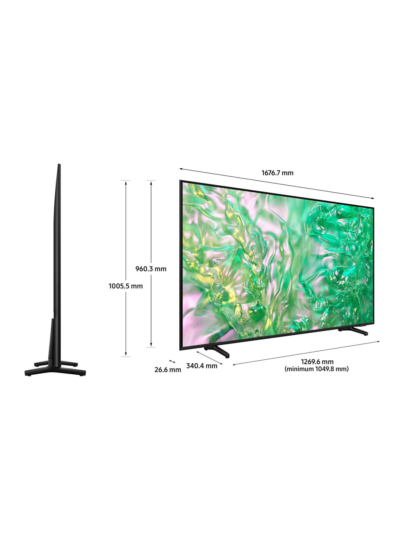 Image 2 of 7 of Samsung DU8000, 75 inch, Crystal UHD, Airslim, 4K Smart TV