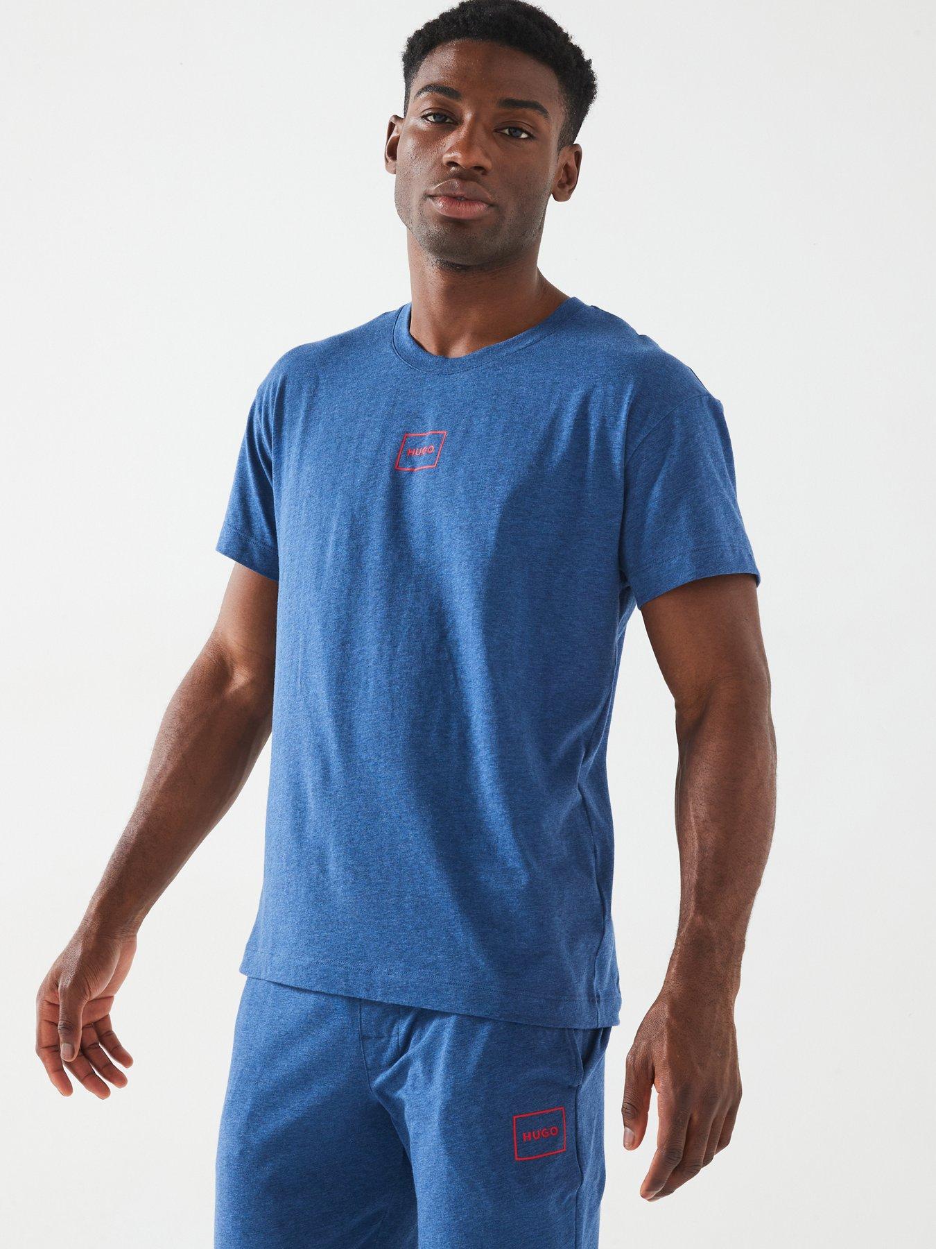 hugo-laze-relaxed-fit-loungewear-t-shirt-blue