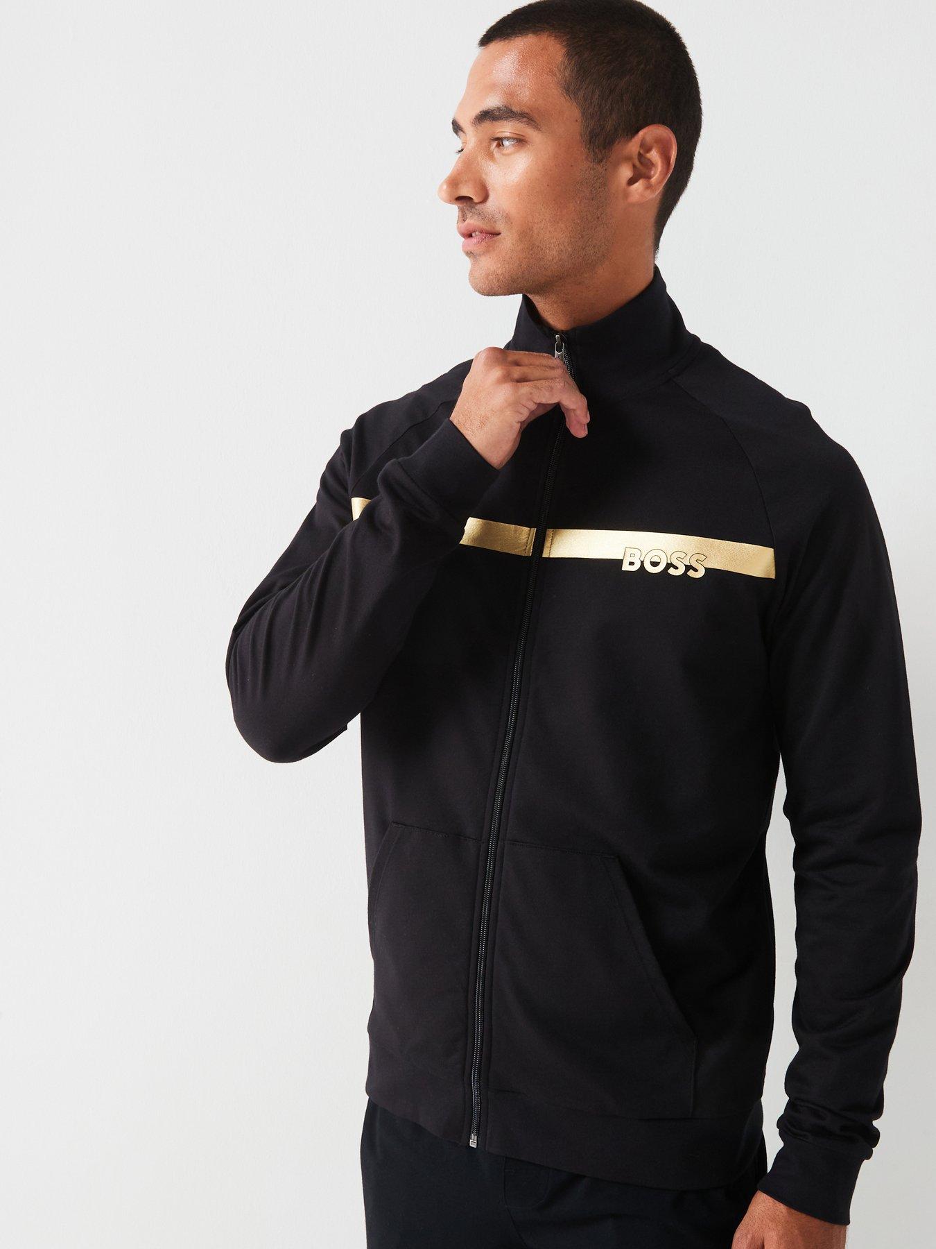 Bodywear Authentic Loungewear Zip Track Top Black