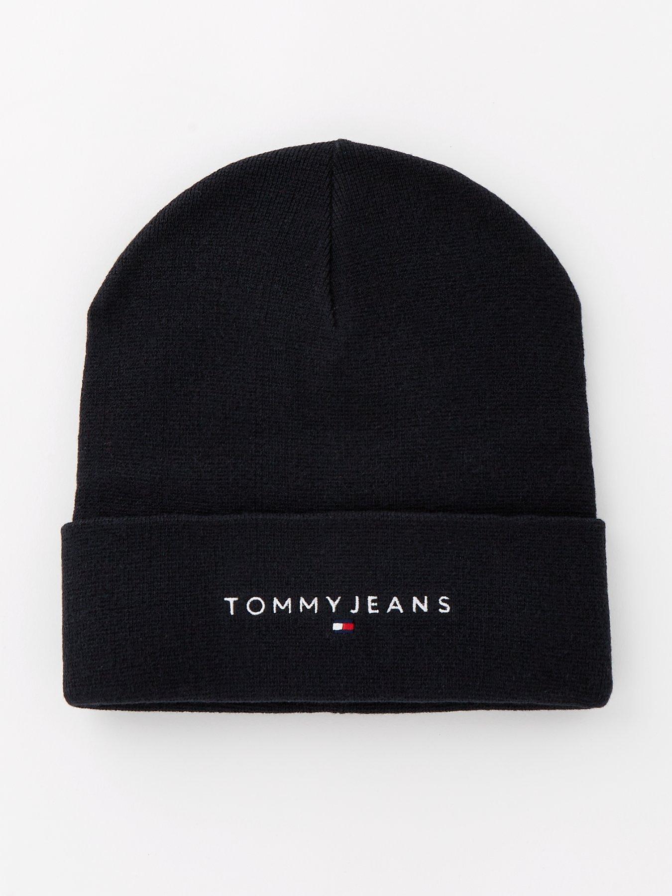 tommy-jeans-linear-logo-beanie-hat-black