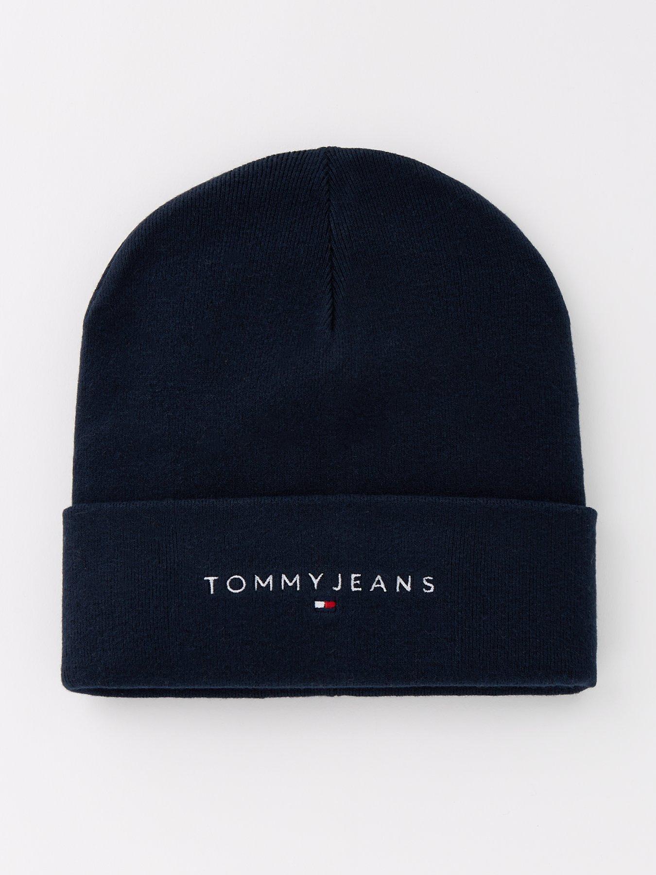 tommy-jeans-linear-logo-beanie-hat-navy