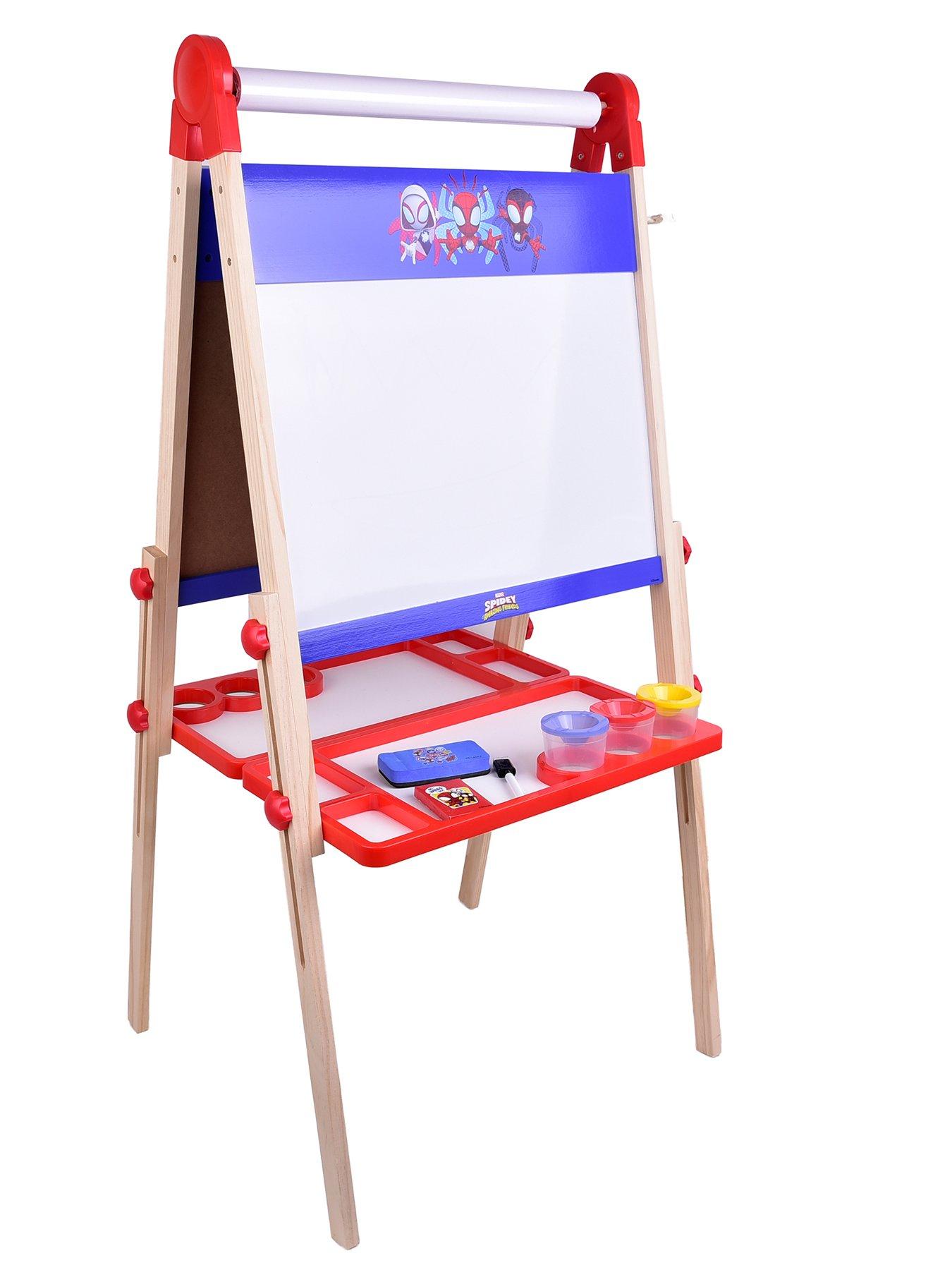 stillFront image of spiderman-spidey-2-in-1-floor-standing-art-easel
